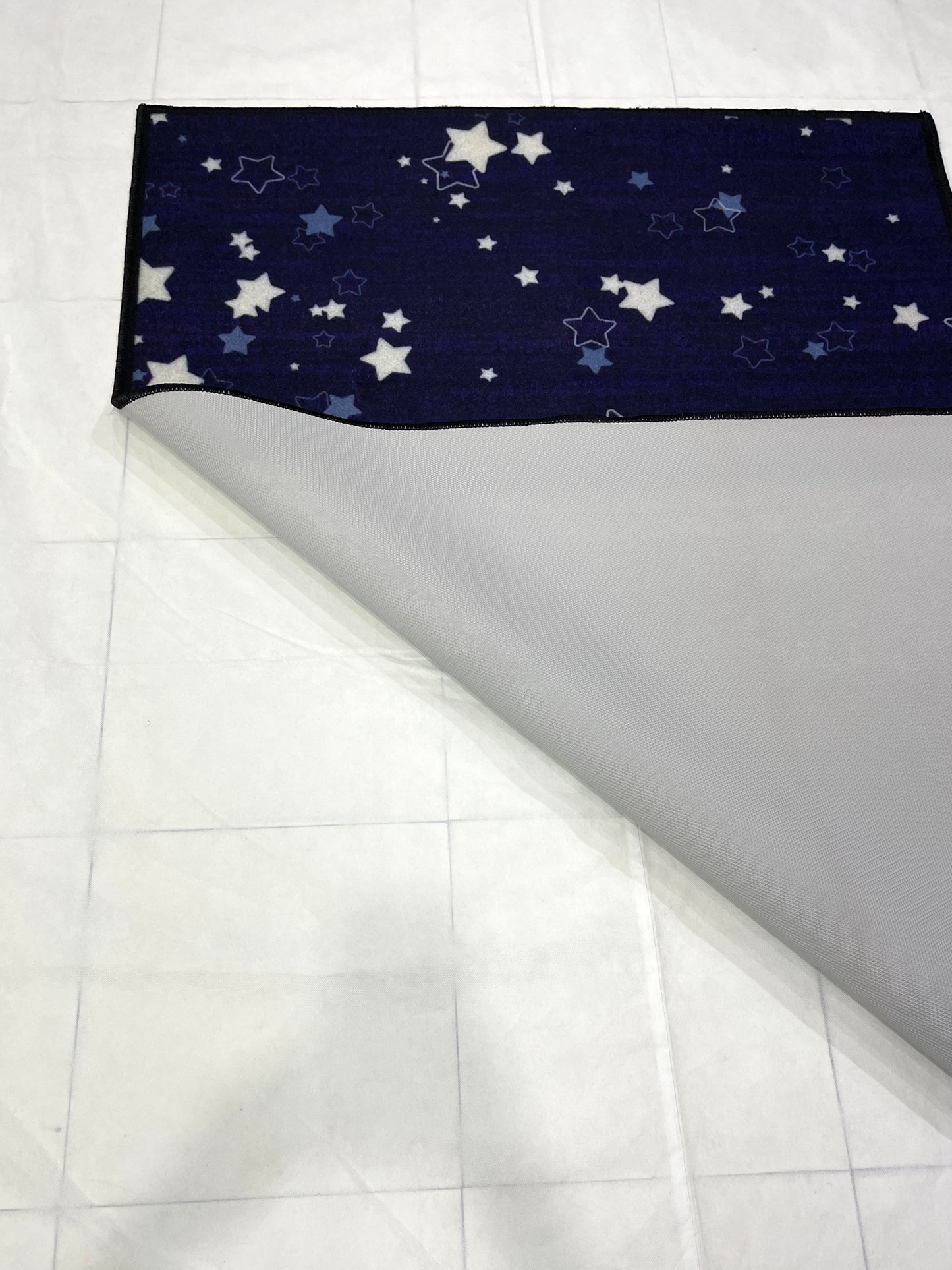 TPR Non Woven Rugs For Kids Room Article-13-Blue & purple