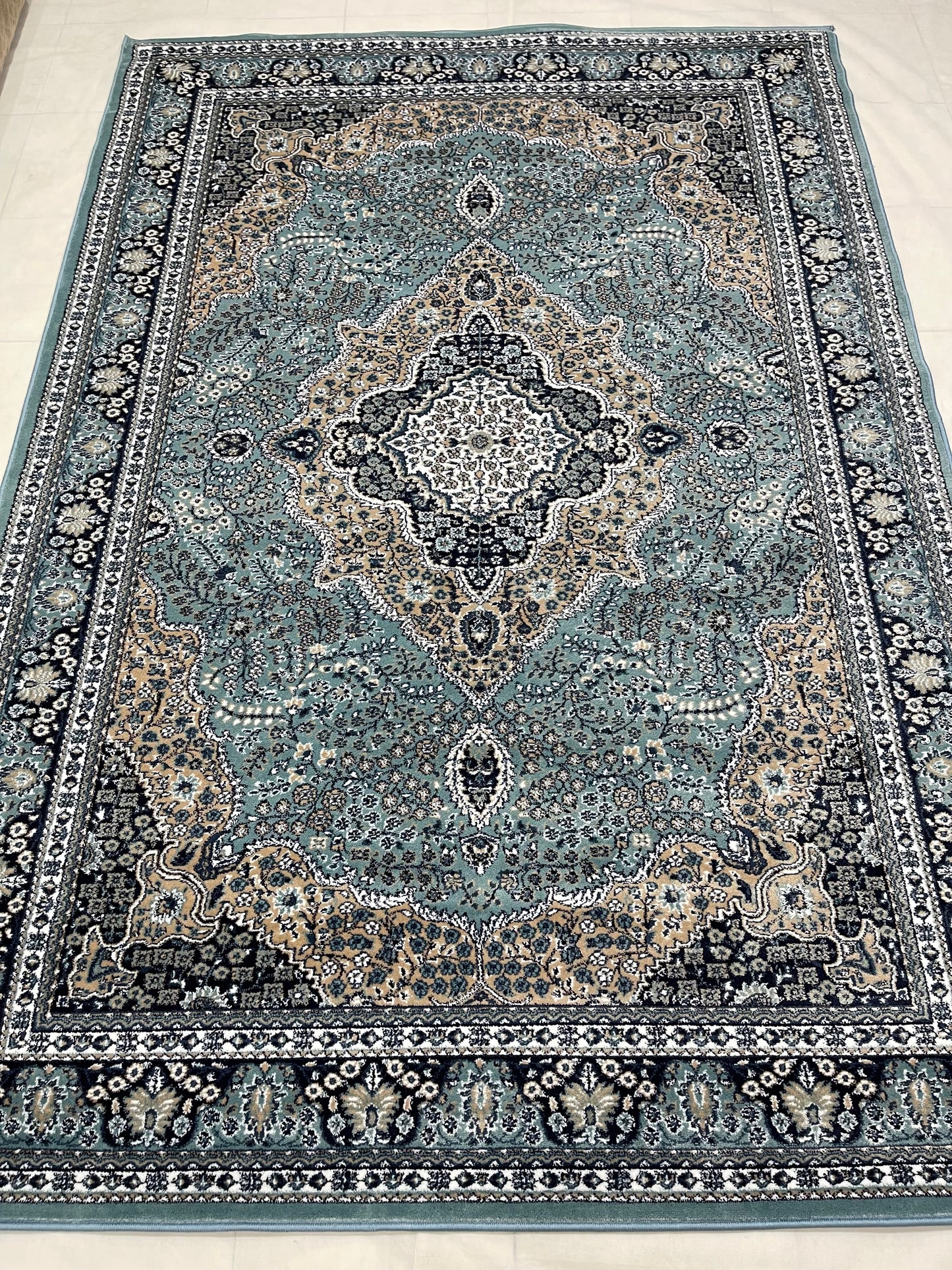 Persian  Polypropylene Rug,back woven(Article-25-Feroze )