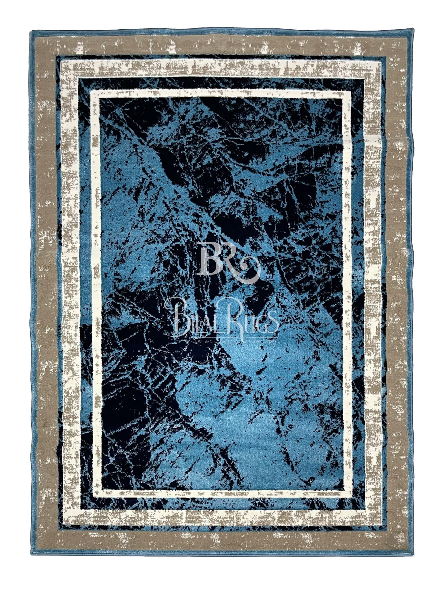 Pakistani Silk Woven Rug.(Article-1452-Feroze) Size : 5ft width  x 7.3ft length (150cm x 220cm)