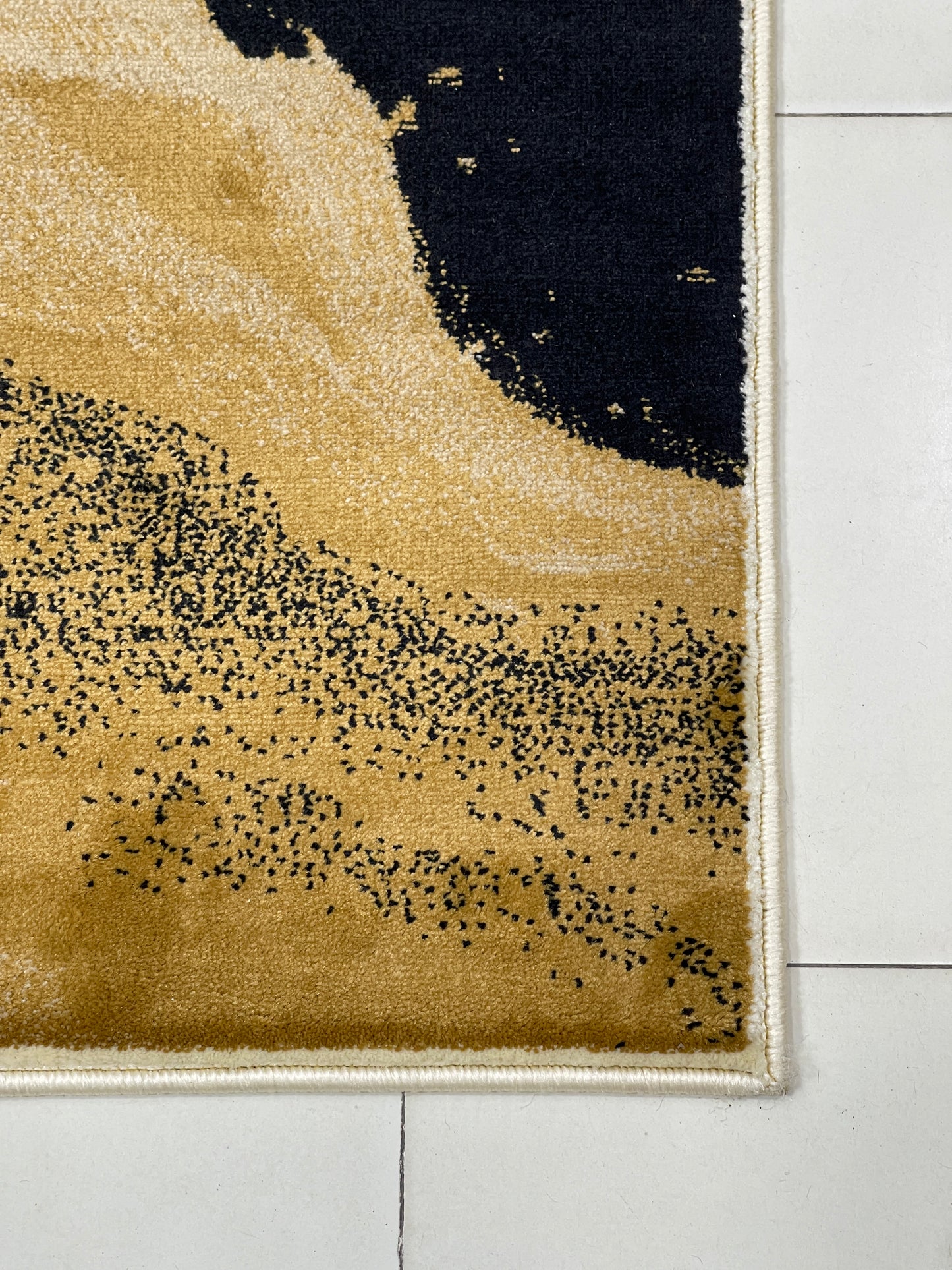 Modern Polypropylene Rug,back woven(Article-655-Off white)