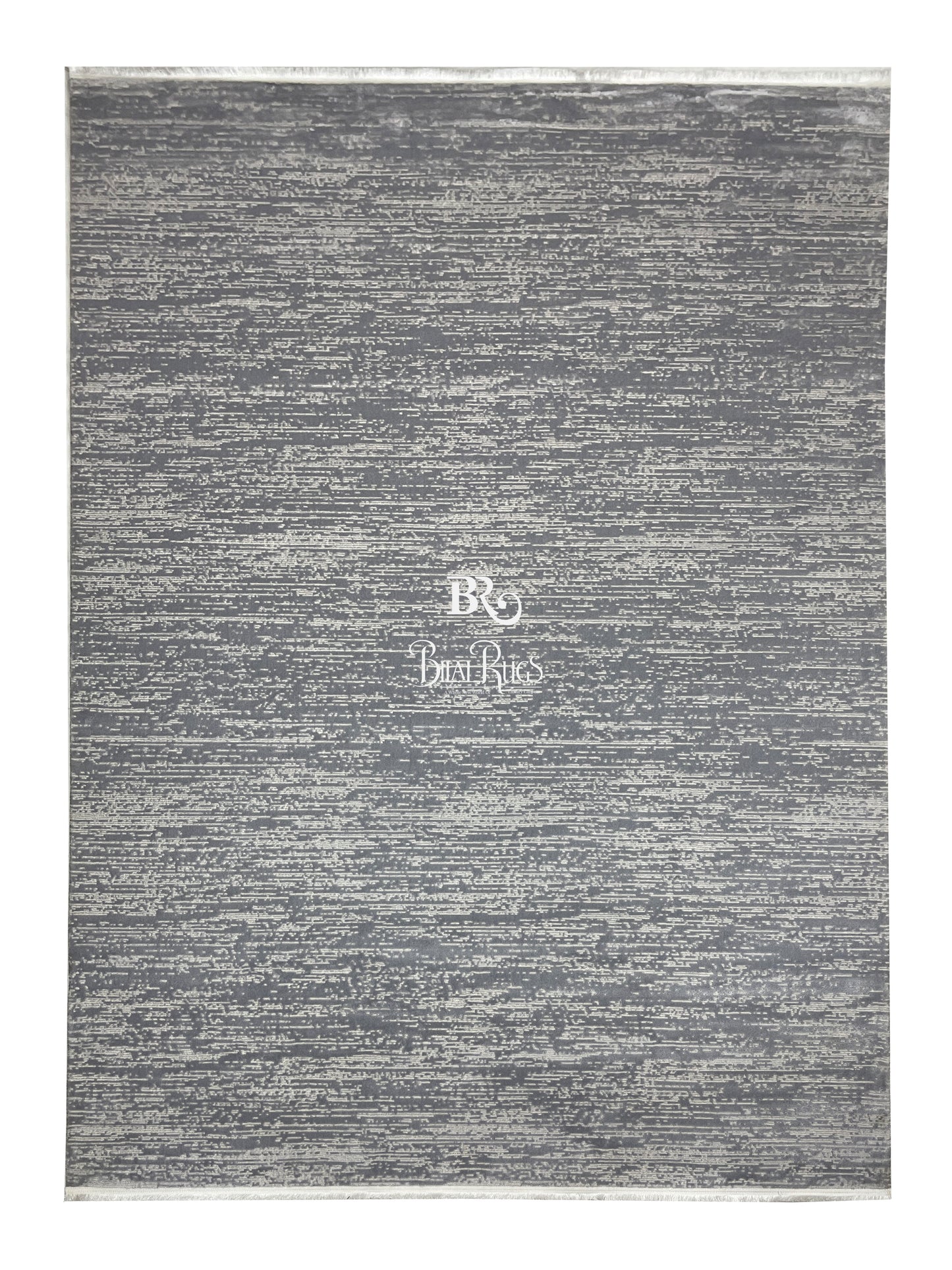 New Turkish Silk (Surya B) 
Size: 6.6 ft width x 9.6 ft length (200cm x 290cm)
Article -619- Grey