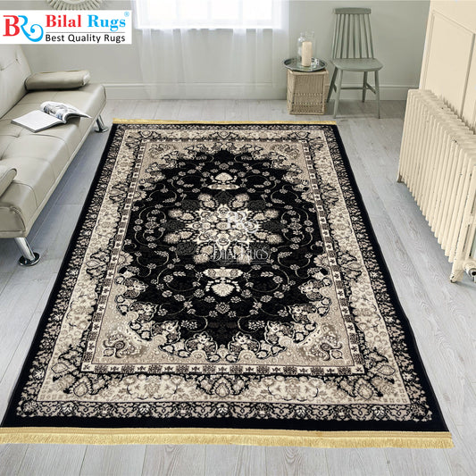 Turkish Top Quality Silk.(Article-1058-Black)