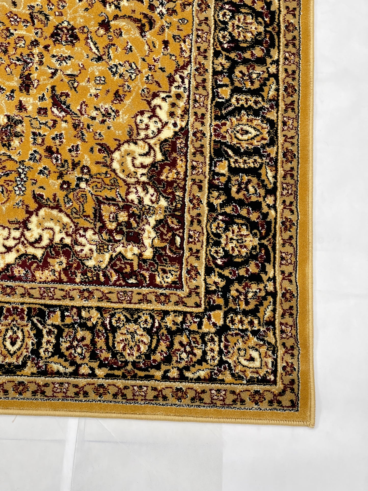 Persian polypropylene Rug,back woven(Article-04-Gold)
