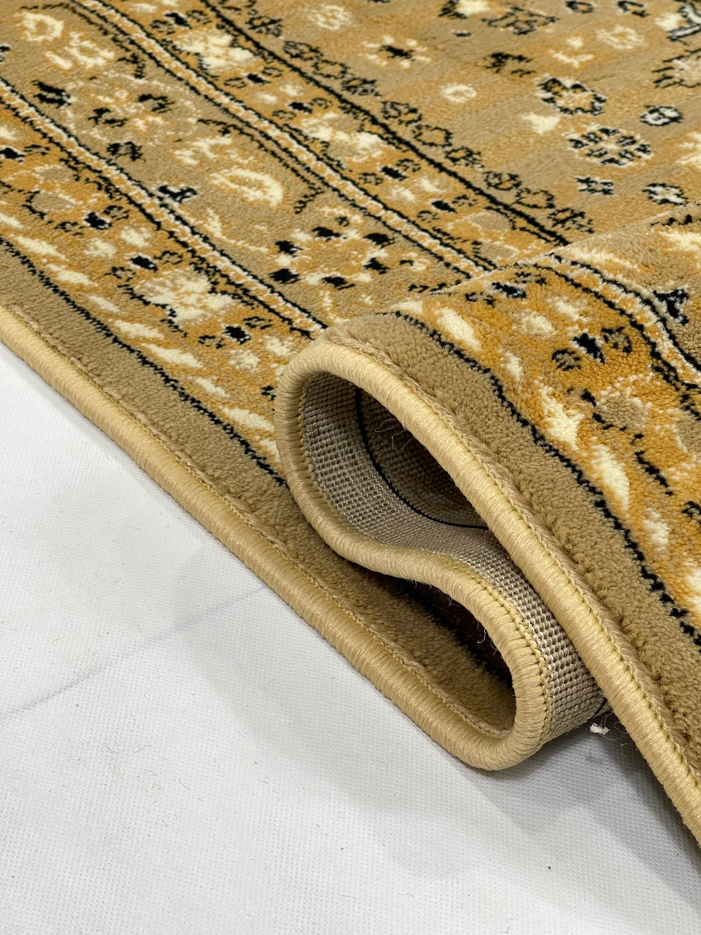 Persian Polypropylene Rug,Woven Back
(Article-65-Beige)
Size : 4 ft width x 5.6 ft length (120 cm x 170 cm)