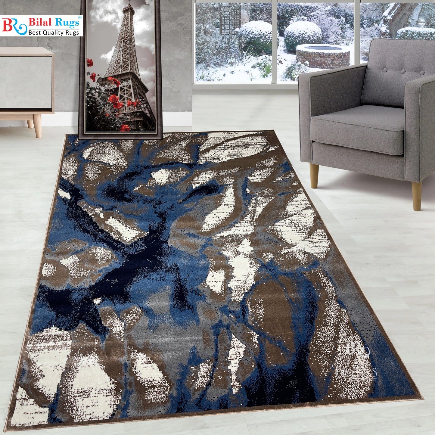 Modern Polypropylene Woven Rug💥
Article-224-Mink