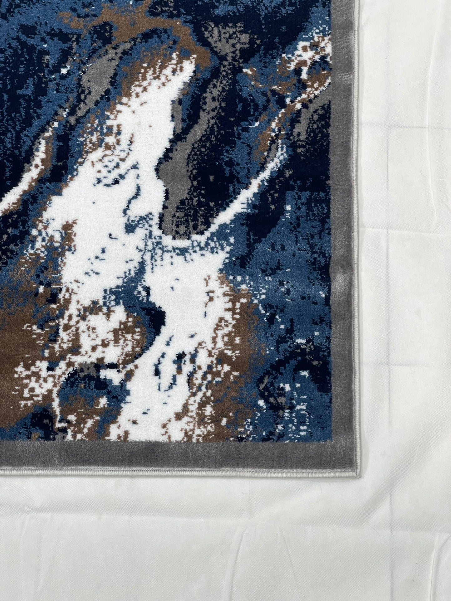 Modern polypropylene Rug,back woven(Article-304-Grey)