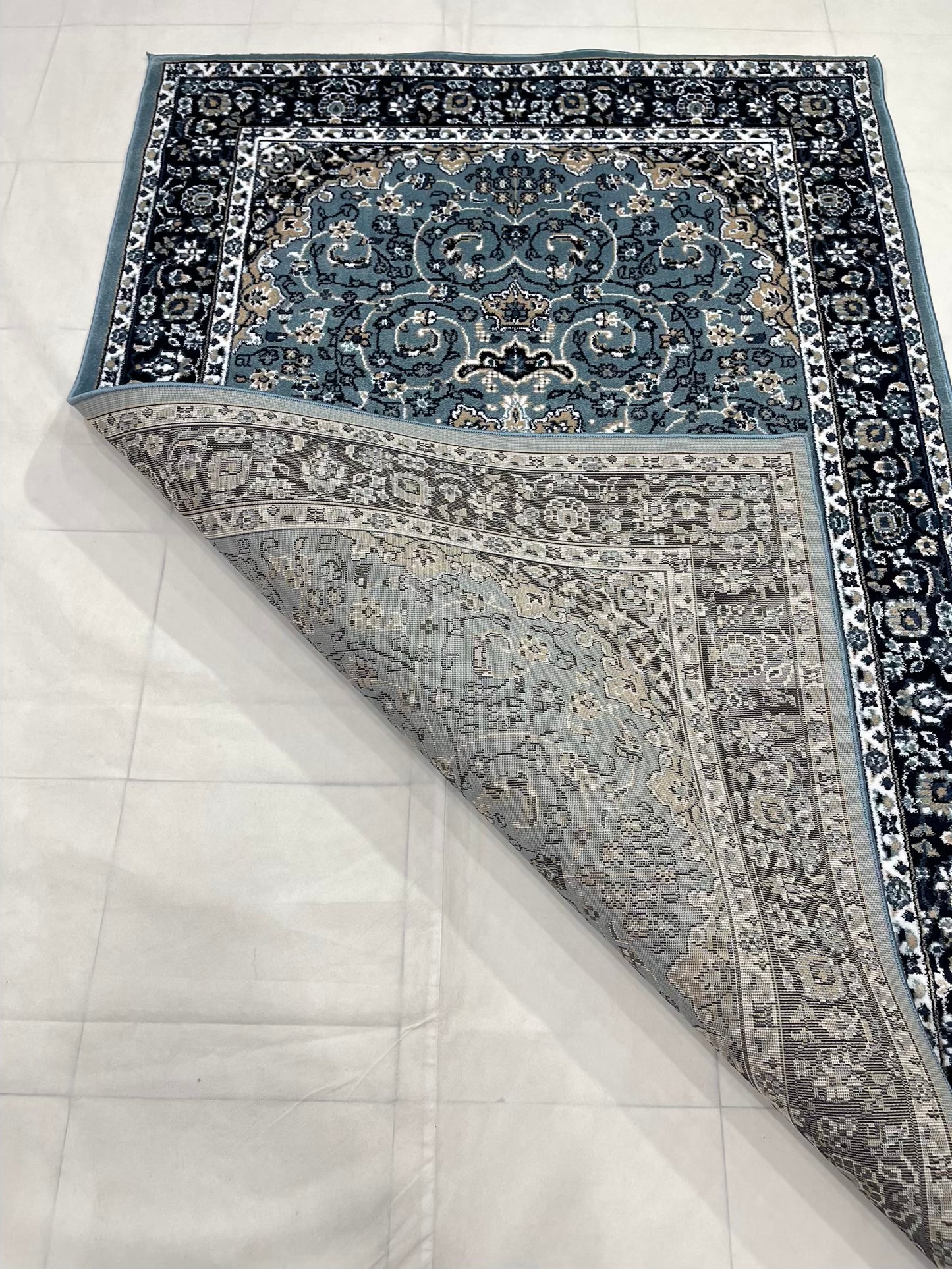 Persian polypropylene Rug,back woven(Article-20-Feroze )