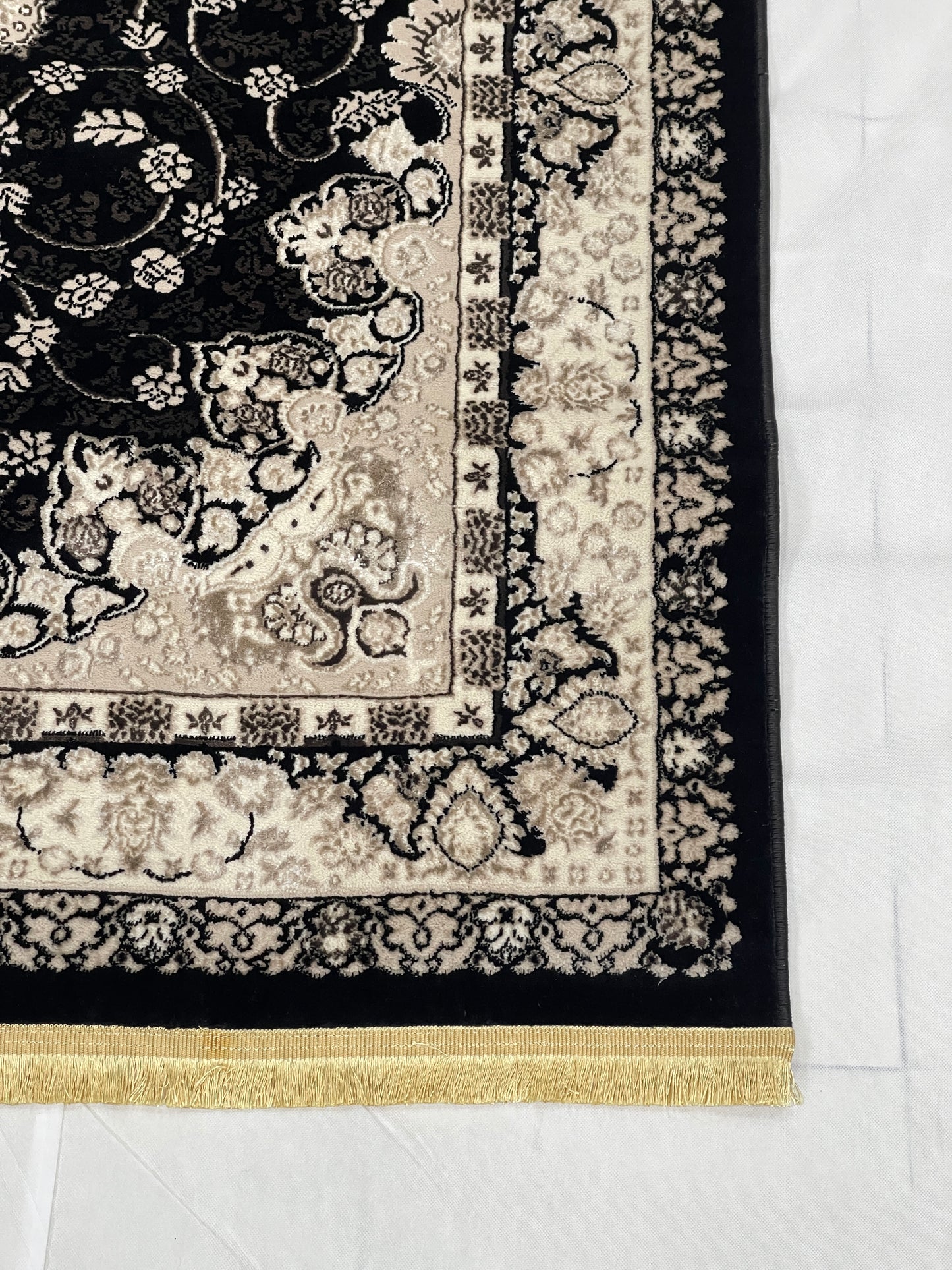 Turkish Top Quality Silk.(Article-1058-Black)