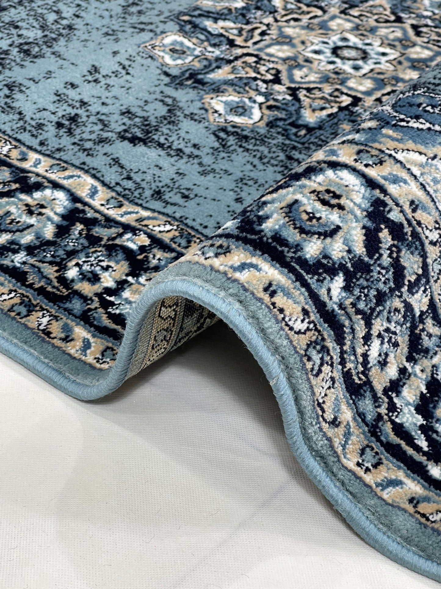 Persian polypropylene Rug,back woven(Article-81-Feroze)