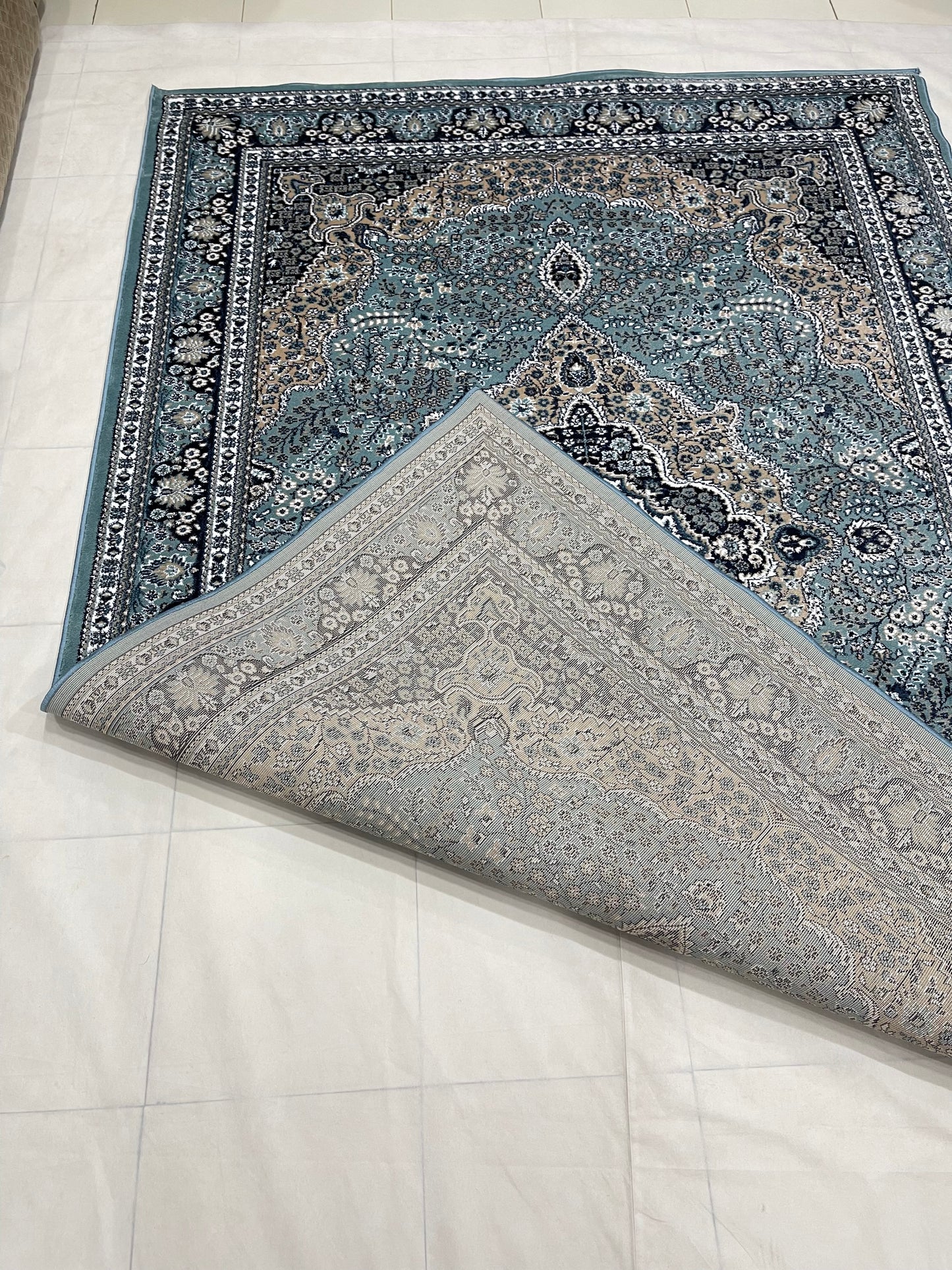 Persian  Polypropylene Rug,back woven(Article-25-Feroze )