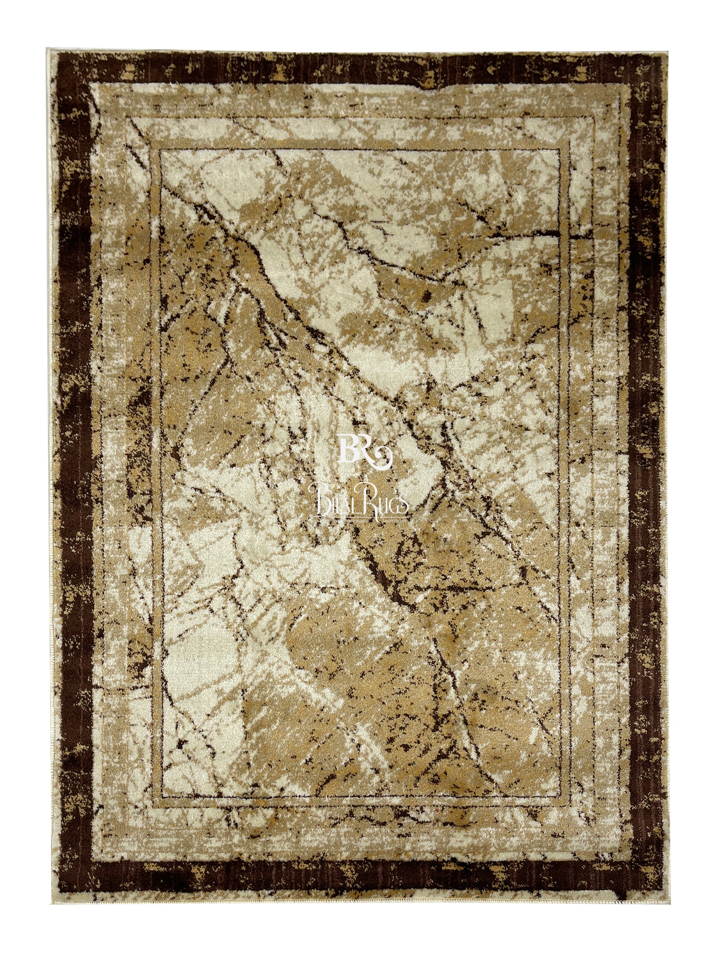 Modern polypropylene Rug,back woven(Article-566-Off white)