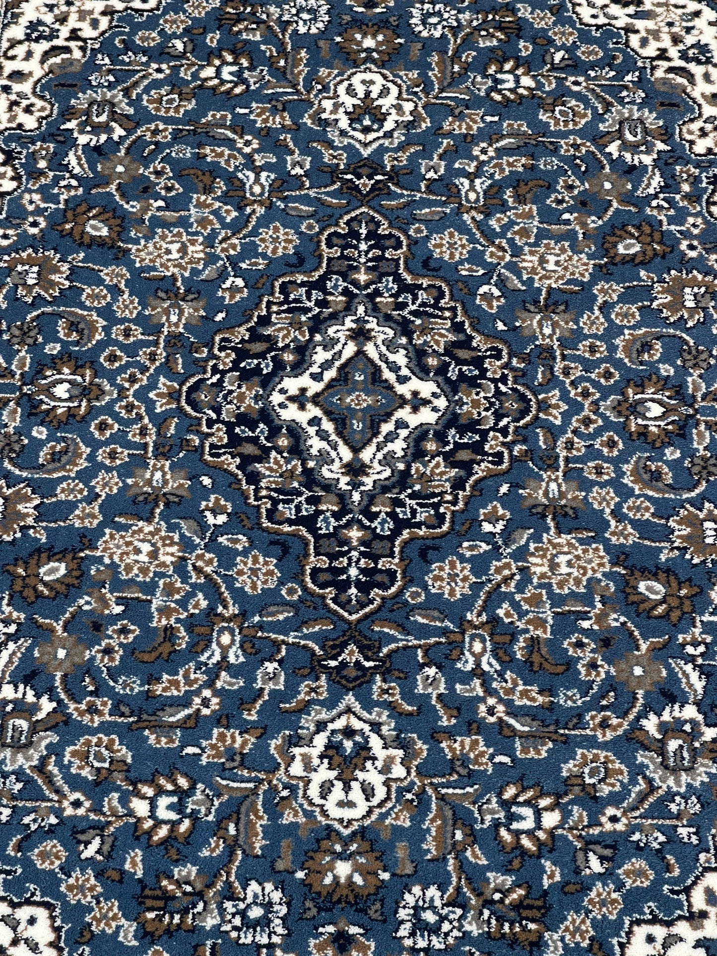 Persian Polypropylene Rug,back woven(Article-01-Blue)