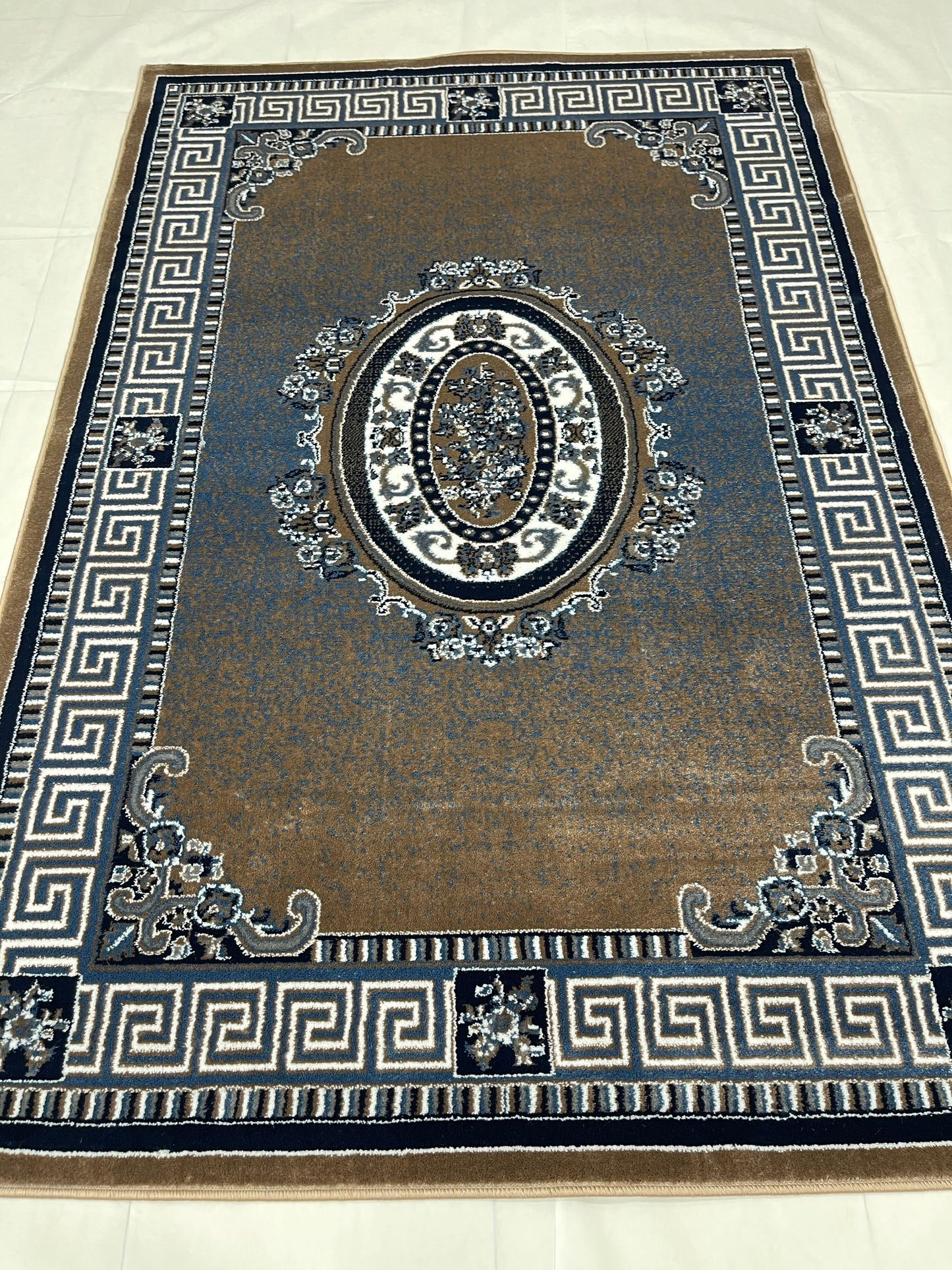 Modern Polypropylene Rug,back woven(Article-75-Mink)
Size : 5ft width  x 7.3ft length (150cm x 220cm)