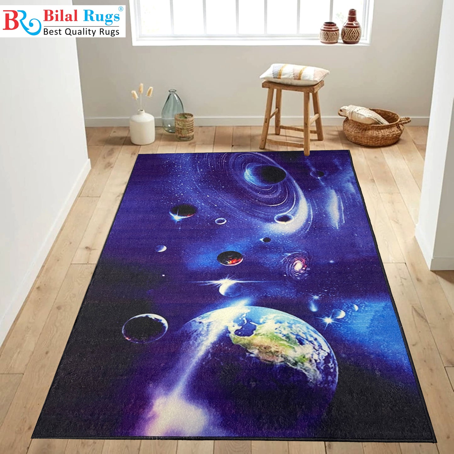 TPR Non Woven Rugs For Kids Room
Article-83-Blue