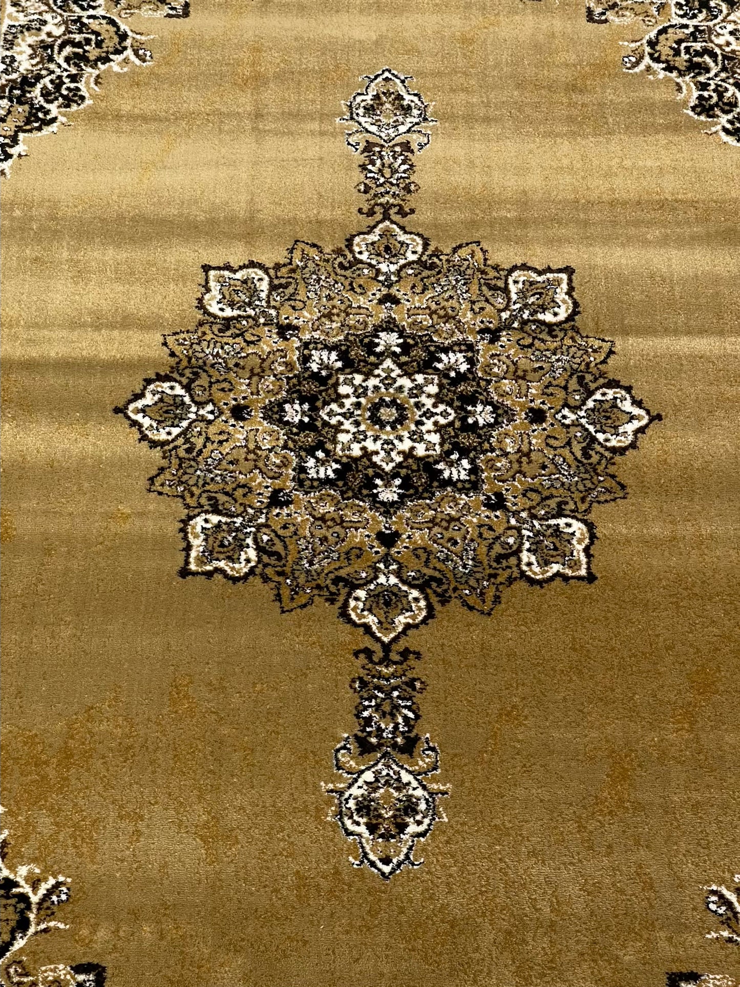 Persian  Polypropylene woven Rug.
Article-21-Beige
