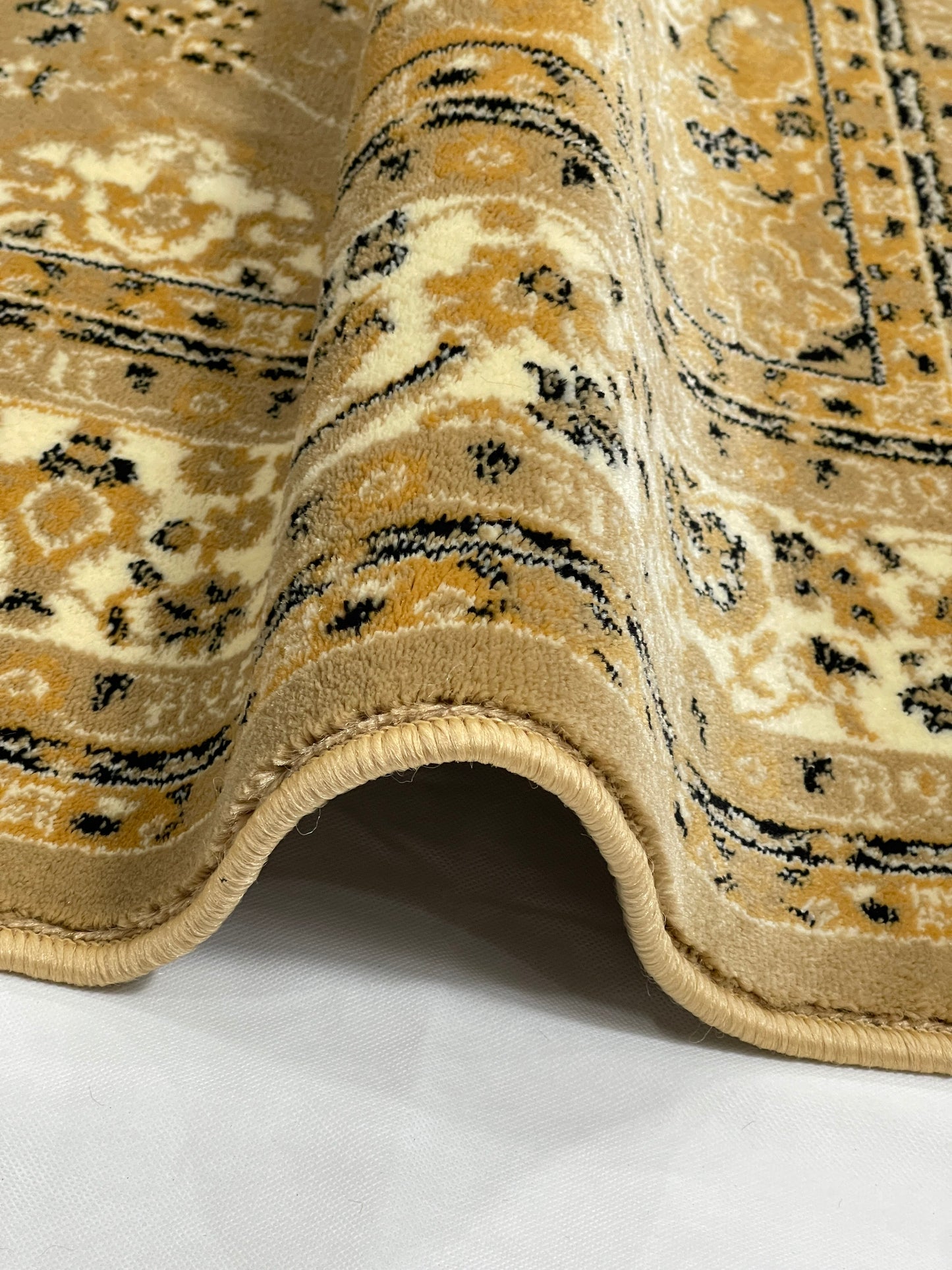 Persian polypropylene Rug,back woven(Article-20-Beige)