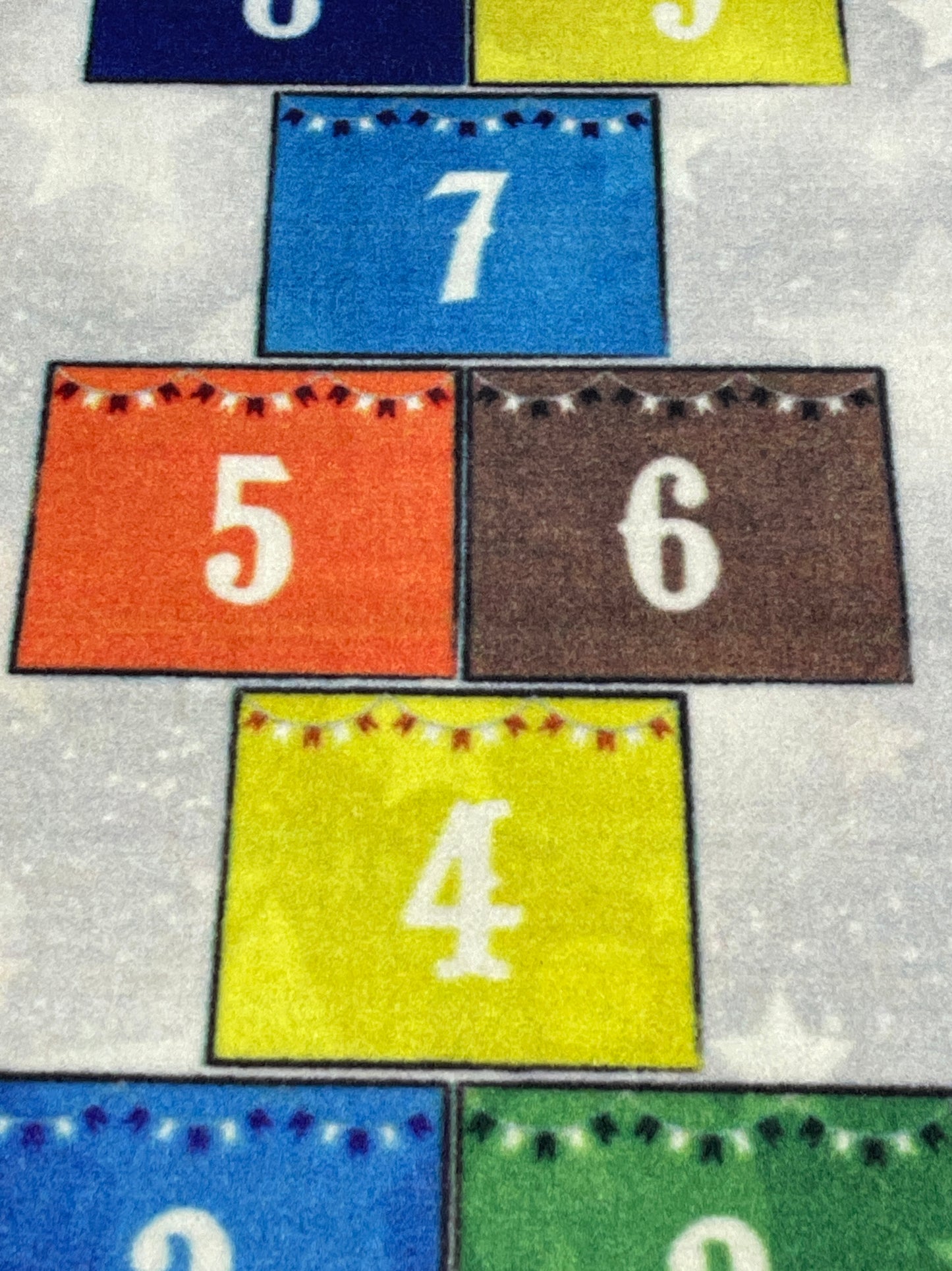 TPR Non Woven Rugs For Kids Room Article-75-Light Grey