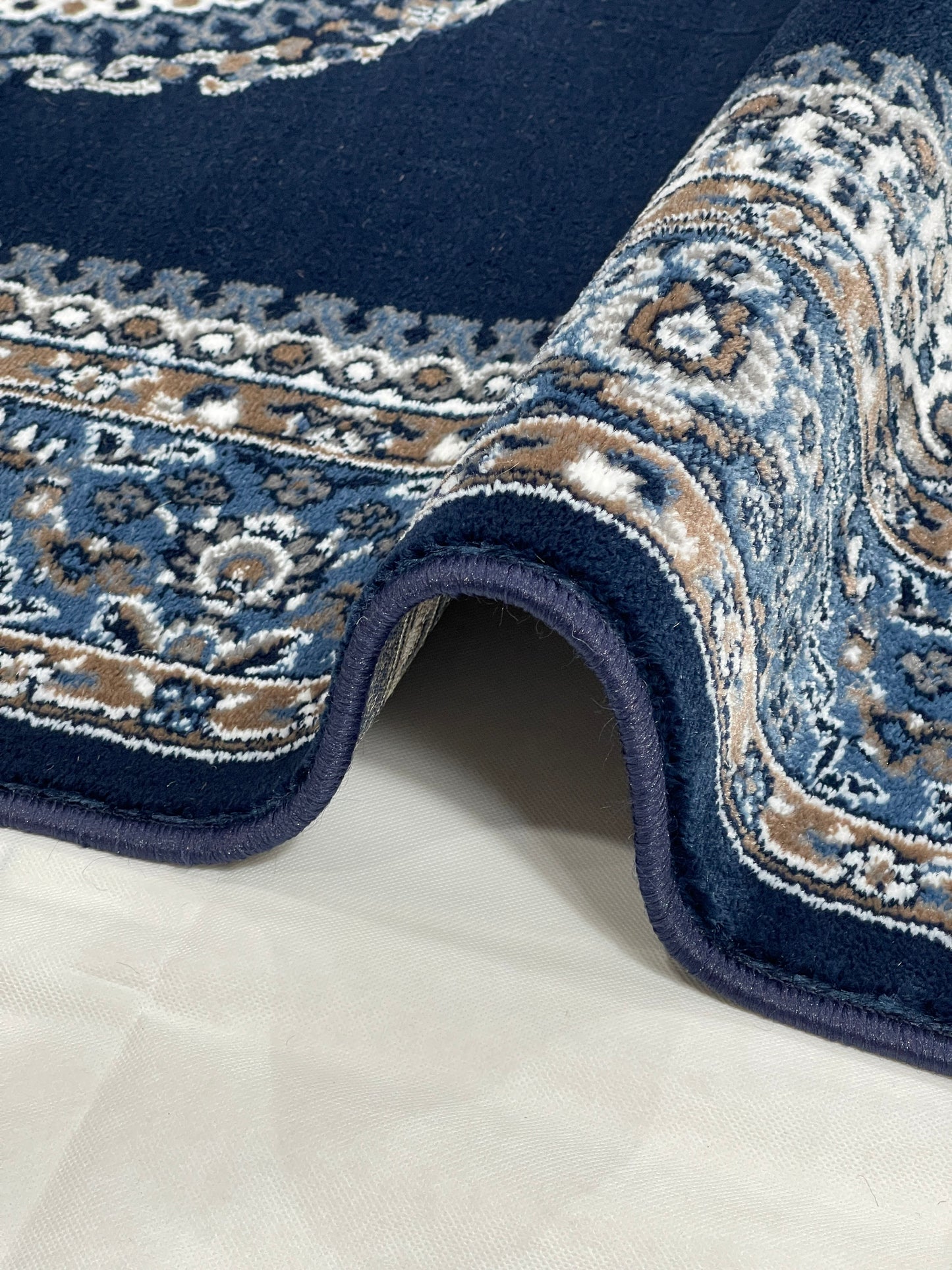 Persian  Polypropylene Rug,back woven(Article-22-Blue)
Size : 5ft width  x 7.3ft length (150cm x 220cm)