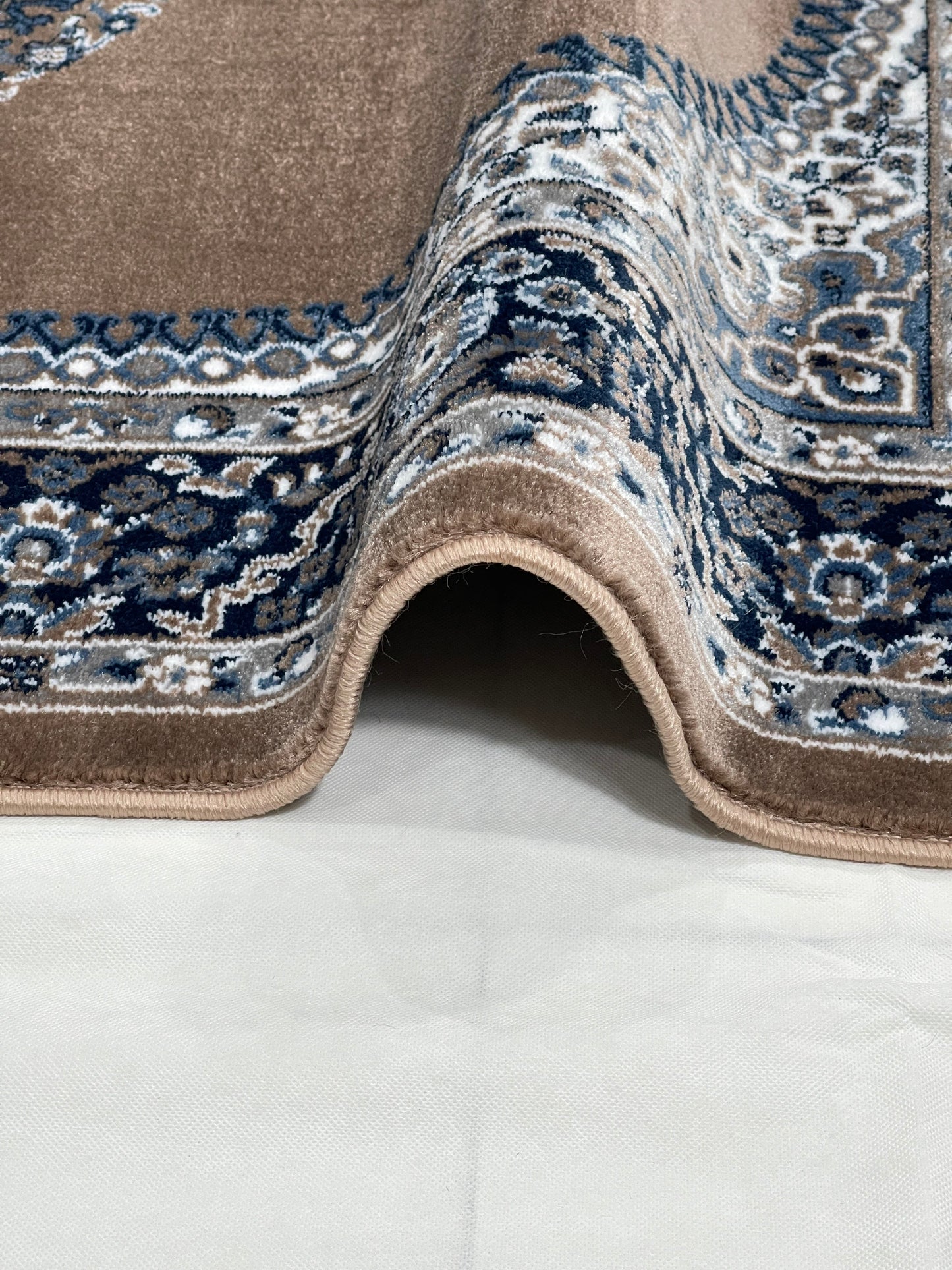 Persian polypropylene Rug,back woven(Article-22-Mink)