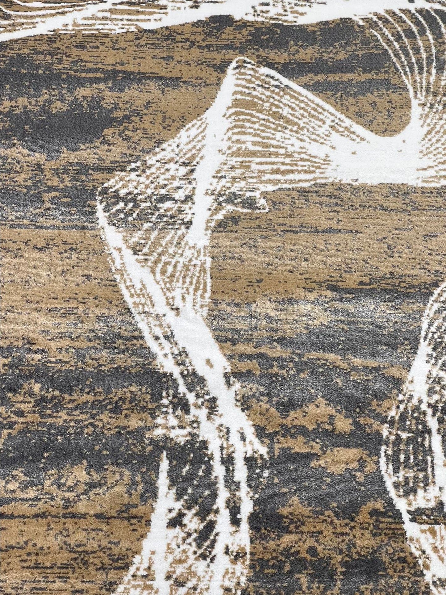 Modern polypropylene Rug,back woven(Article-1999-Mink)
Size : 5ft width  x 7.3ft length (150cm x 220cm)