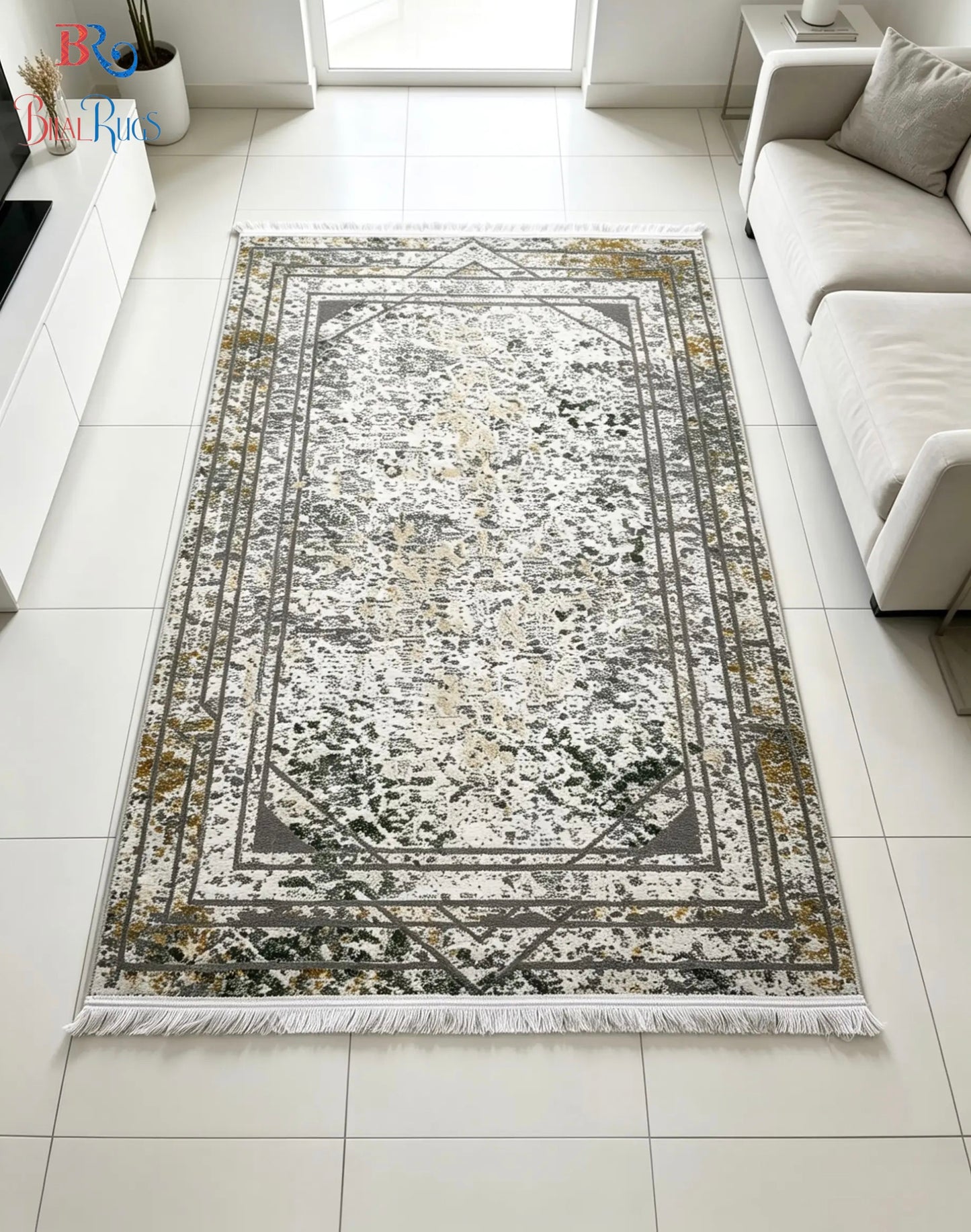 Irani viscose Rug , Woven Back
Article-322-Grey
Size : 3 ft width x 5 ft length (100 cm x 150cm) (Copy)
