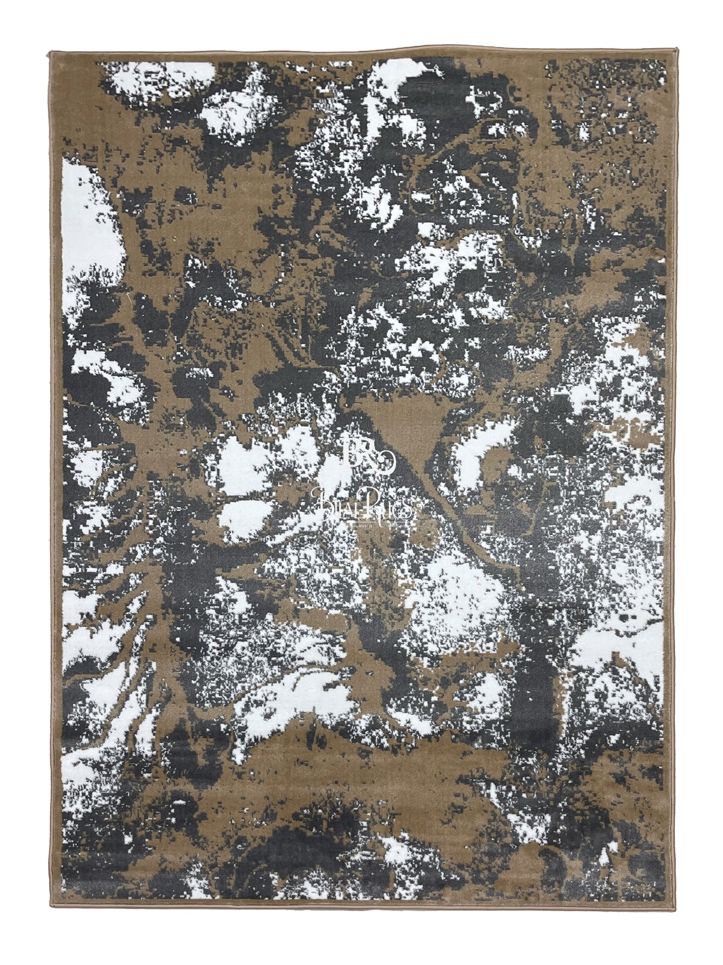 Modern polypropylene Rug,back woven(Article-670-Mink)
Size : 5ft width  x 7.3ft length (150cm x 220cm)