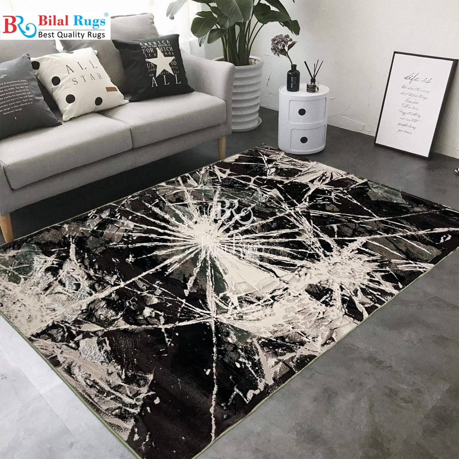 Turkish Polypropylene Silk.(Article-1679-Green ) Size : 5ft width  x 7.3ft length (150 cm x 220cm)