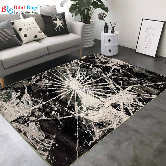 Turkish Polypropylene Silk.(Article-1679-Green ) Size : 5ft width  x 7.3ft length (150 cm x 220cm)