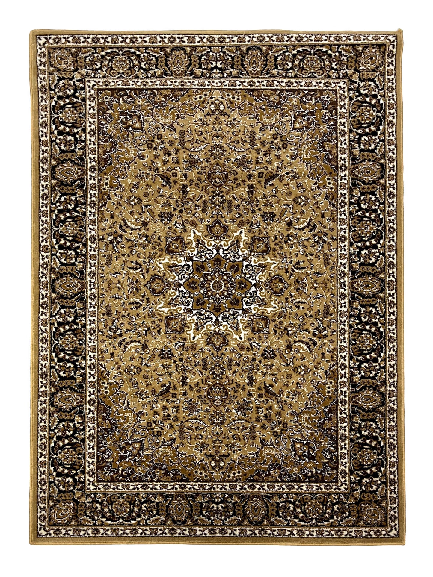 Persian polypropylene Rug,back woven(Article-24-Beige)
Size : 5ft width  x 7.3ft length (150cm x 220cm)