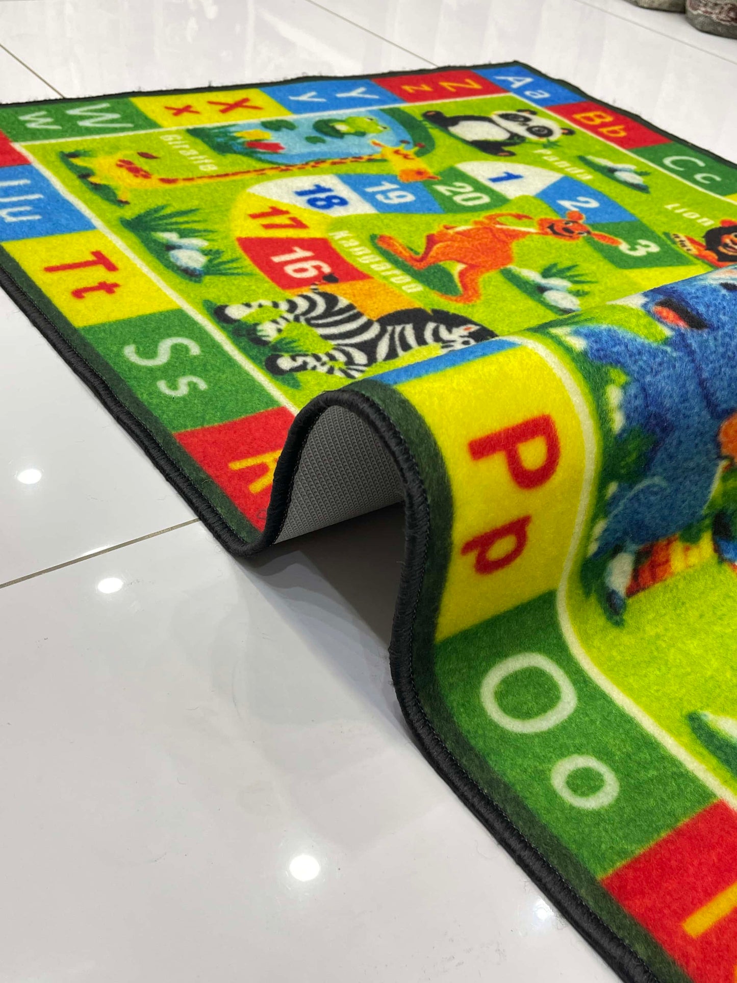 TPR Non Woven Rugs For Kids Room
Article-34-Green