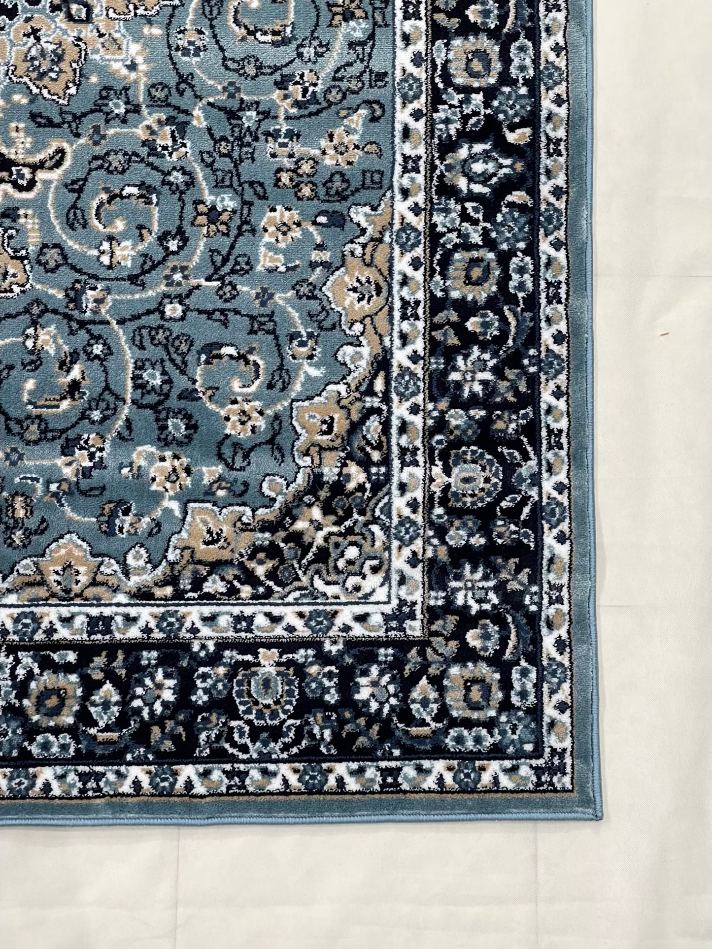 Persian polypropylene Rug,back woven(Article-20-Feroze )