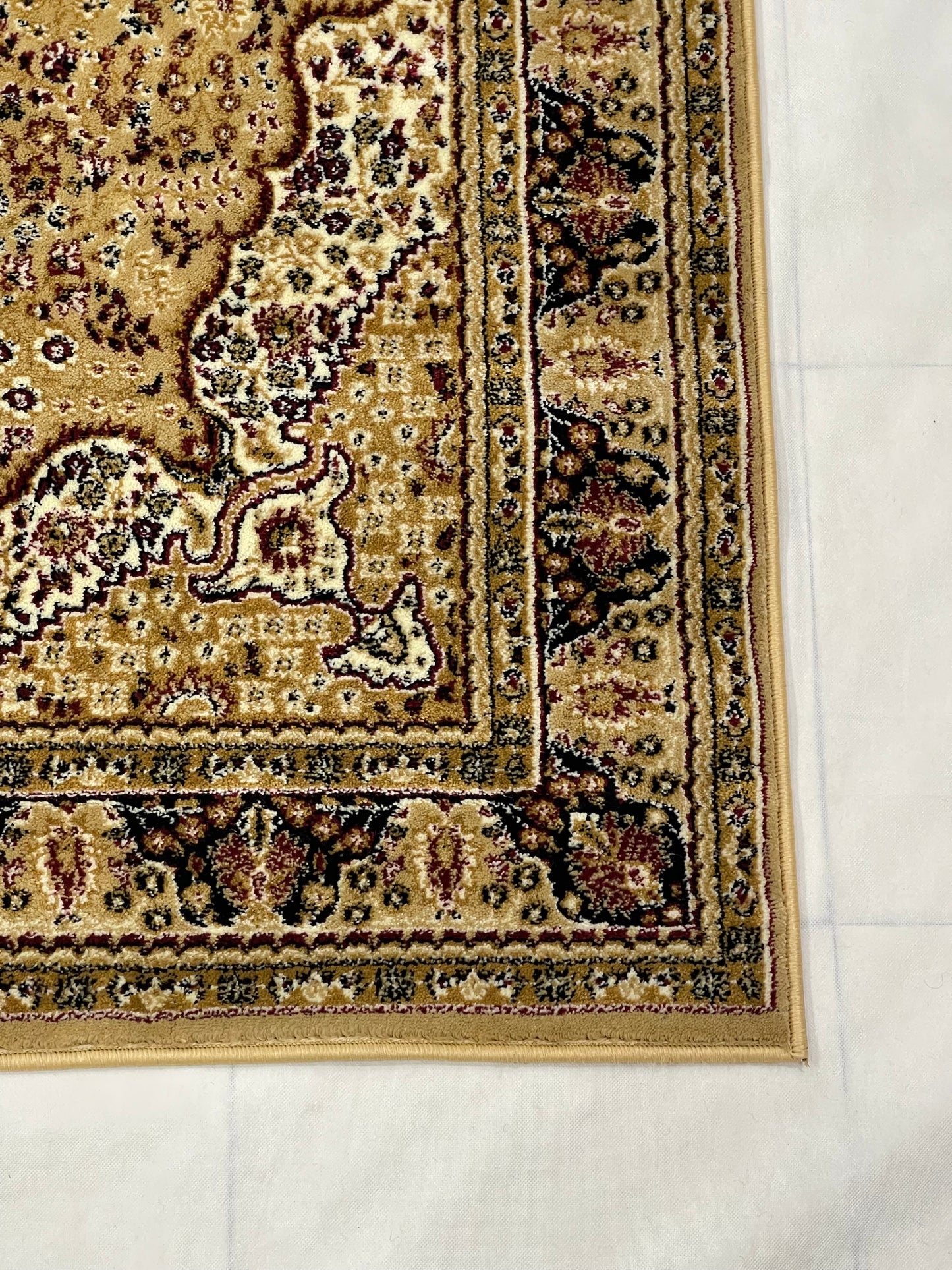 Persian polypropylene Rug,back woven(Article-25-Beige)