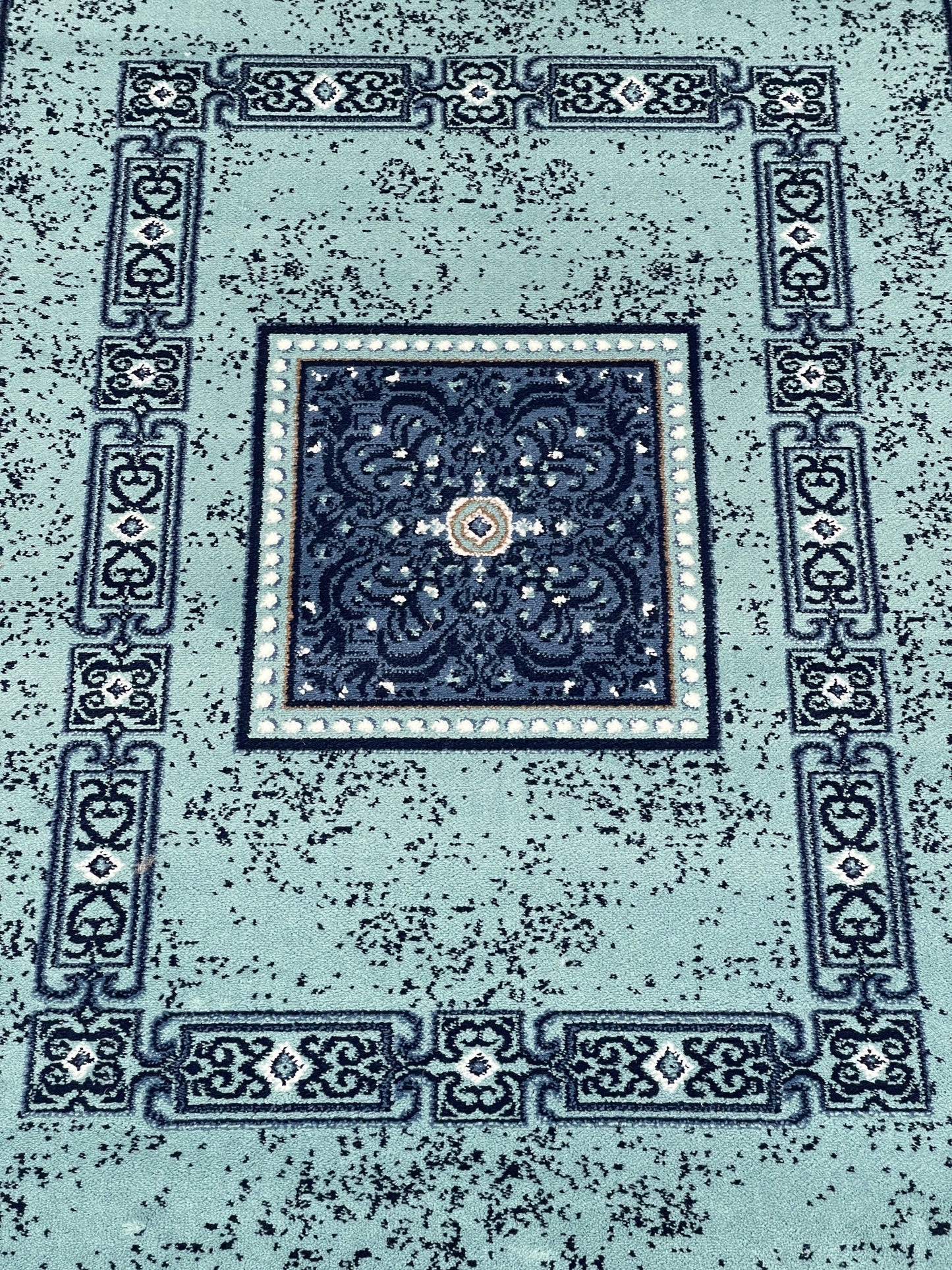 Persian Polypropylene Rug,back woven(Article-868-Feroze)
Size : 5ft width  x 7.3ft length (150cm x 220cm)