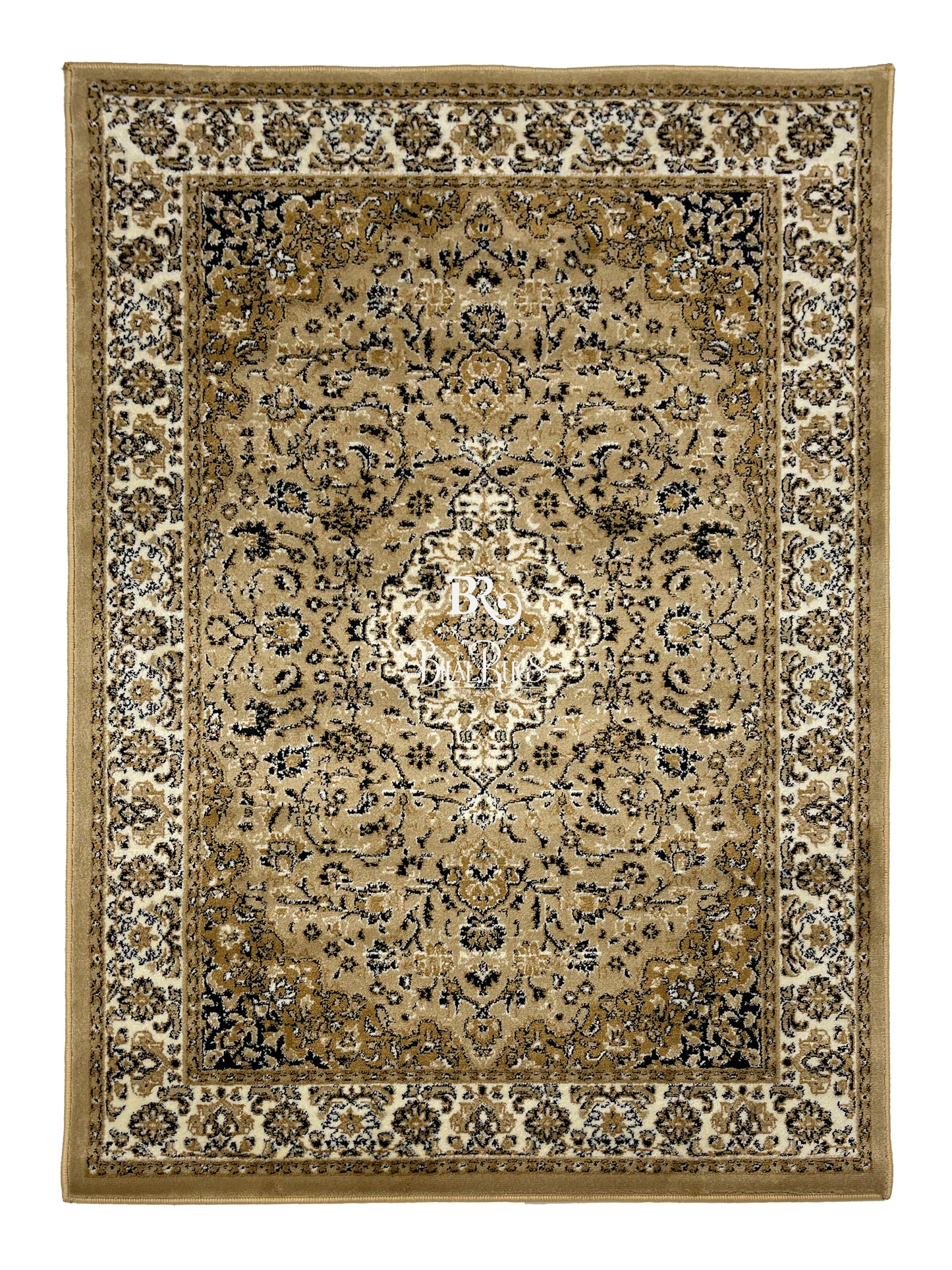 Persian polypropylene Rug,back woven(Article-01-Beige)
Size : 4 ft width x 5.6 ft length (120 cm x 170cm)