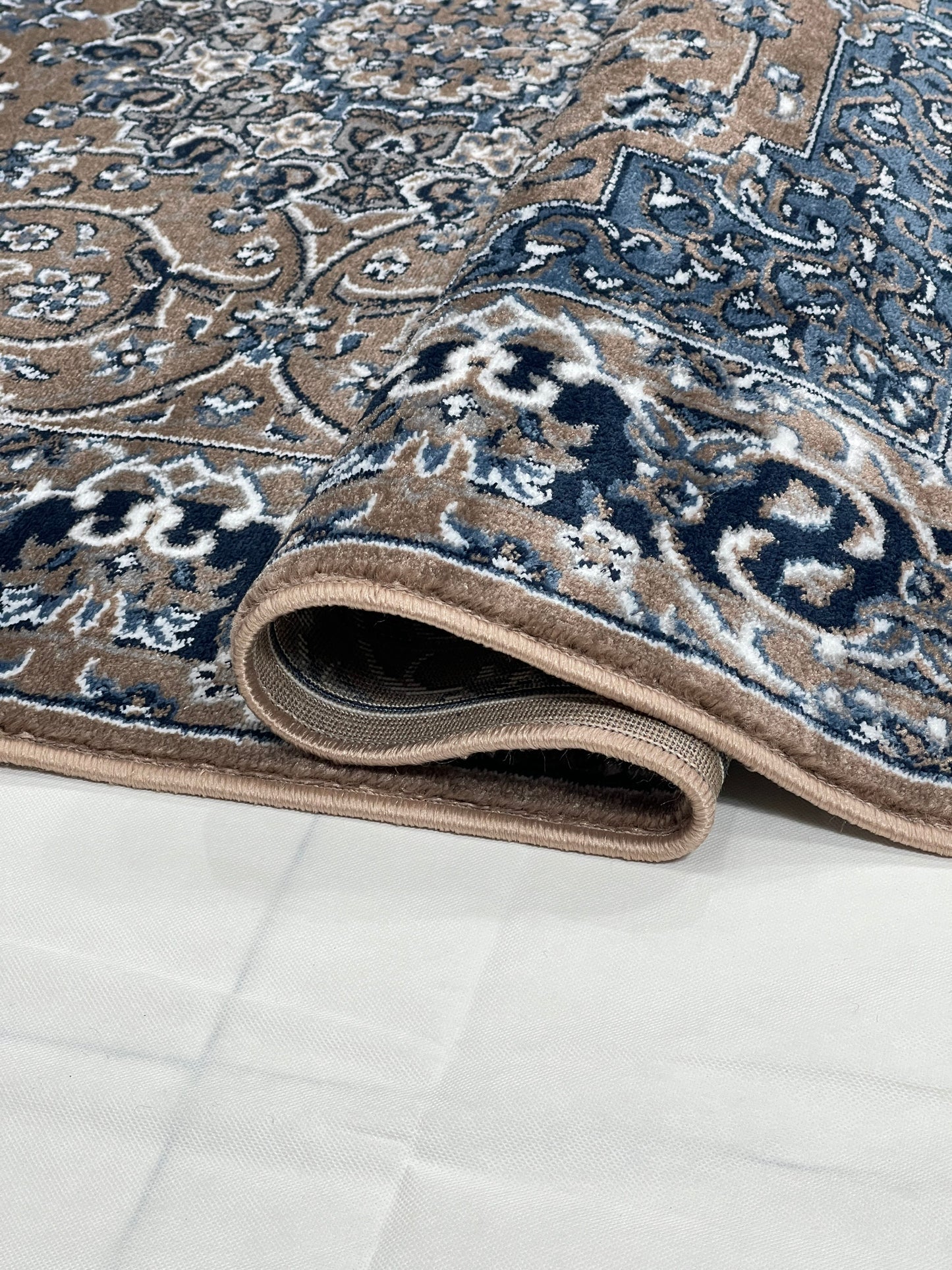 Persian polypropylene Rug,back woven(Article-20-Mink)