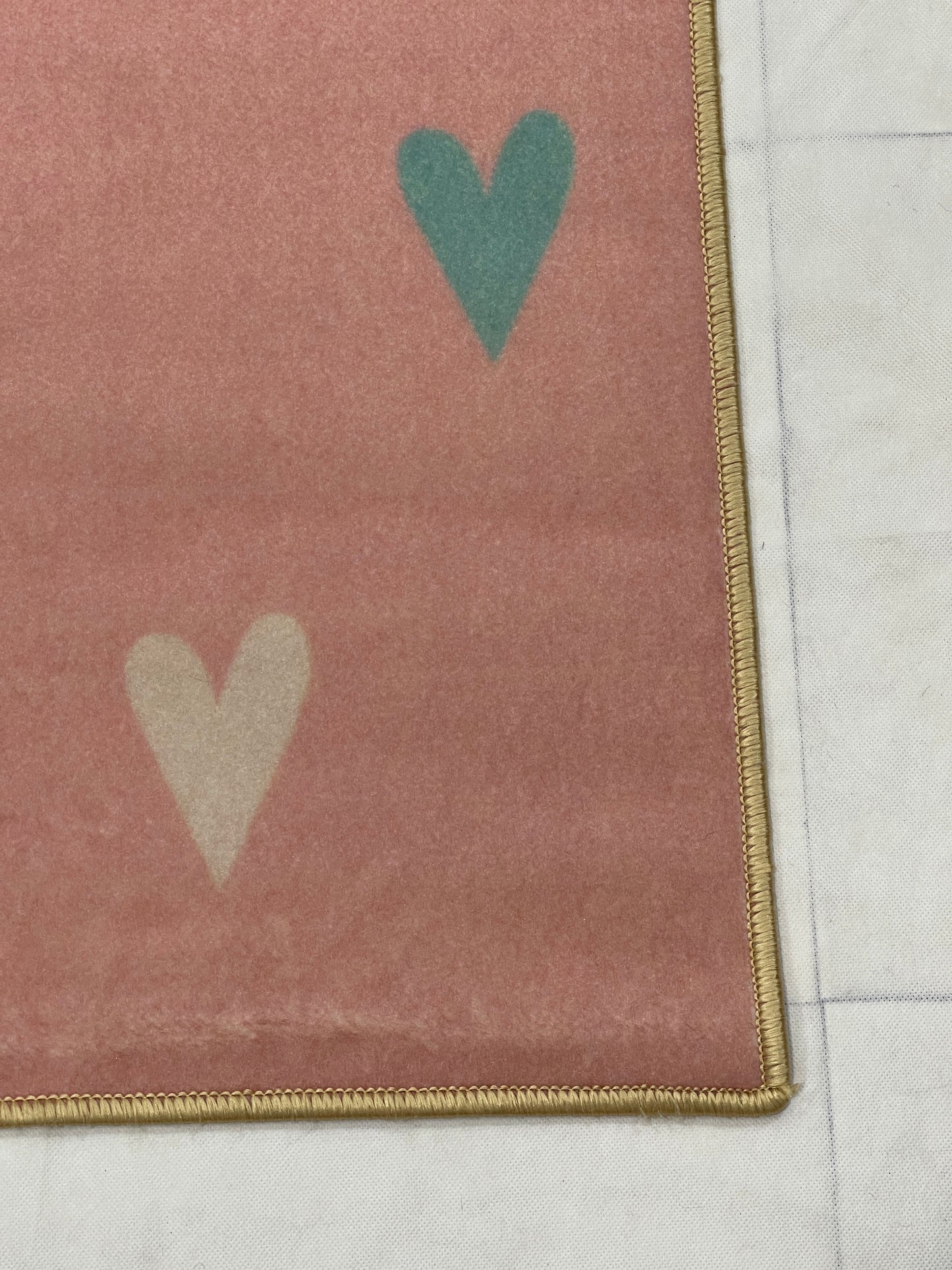 TPR Non Woven Rug.  Article-71-Pink