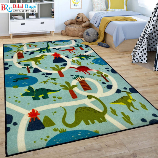 TPR Non Woven Rugs For Kids Room Article-13-Feroze