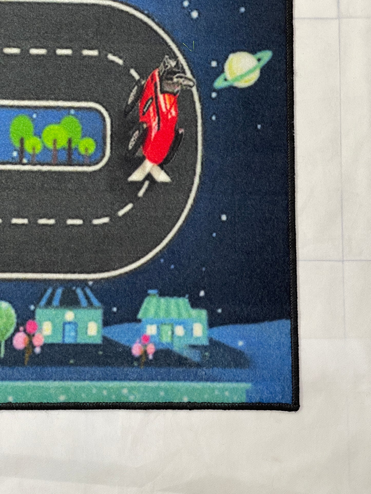 TPR Non Woven Rugs For Kids Room
Article-44- Blue