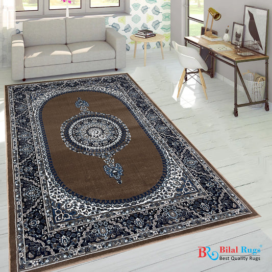 Persian polypropylene Rug,back woven(Article-22-Mink)