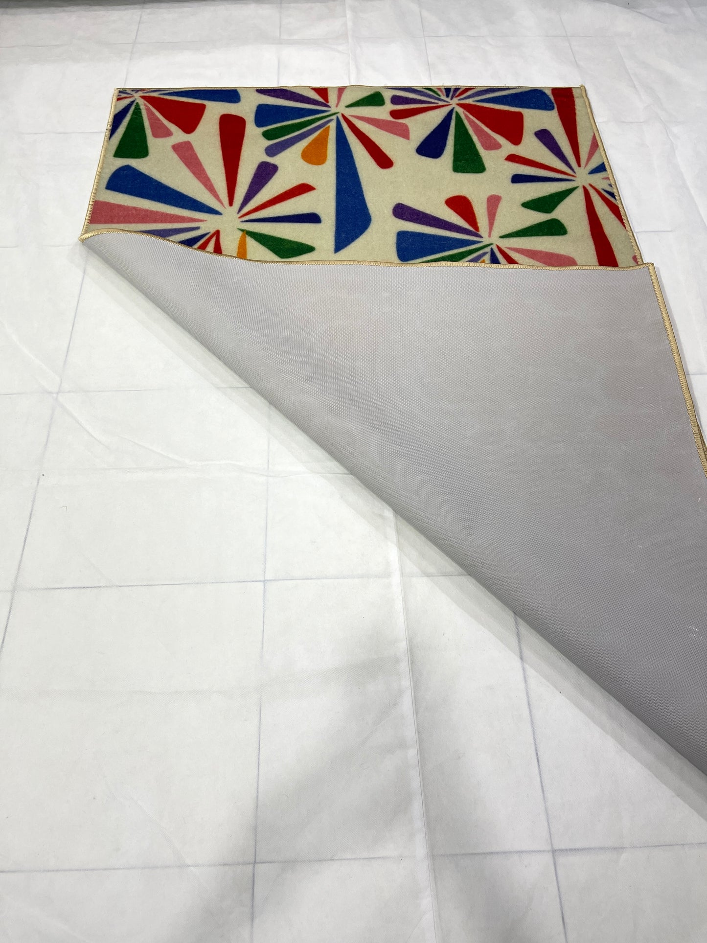 TPR Non Woven Rugs For Kids Room
Article-54-Off white