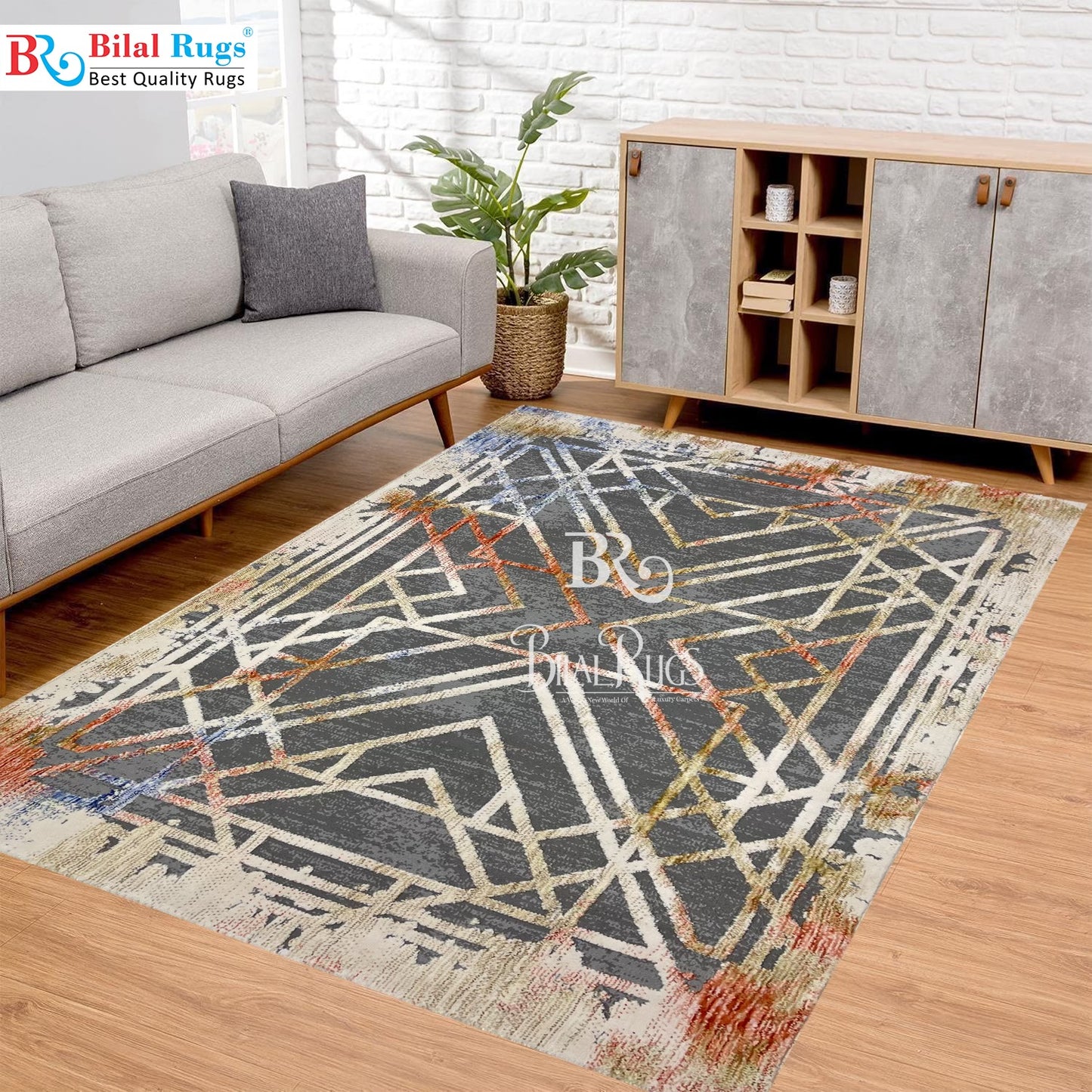 Irani Viscose Rug , Woven Back Article-309-Peach Size : 3 ft width x 5 ft length (100 cm x 150cm)