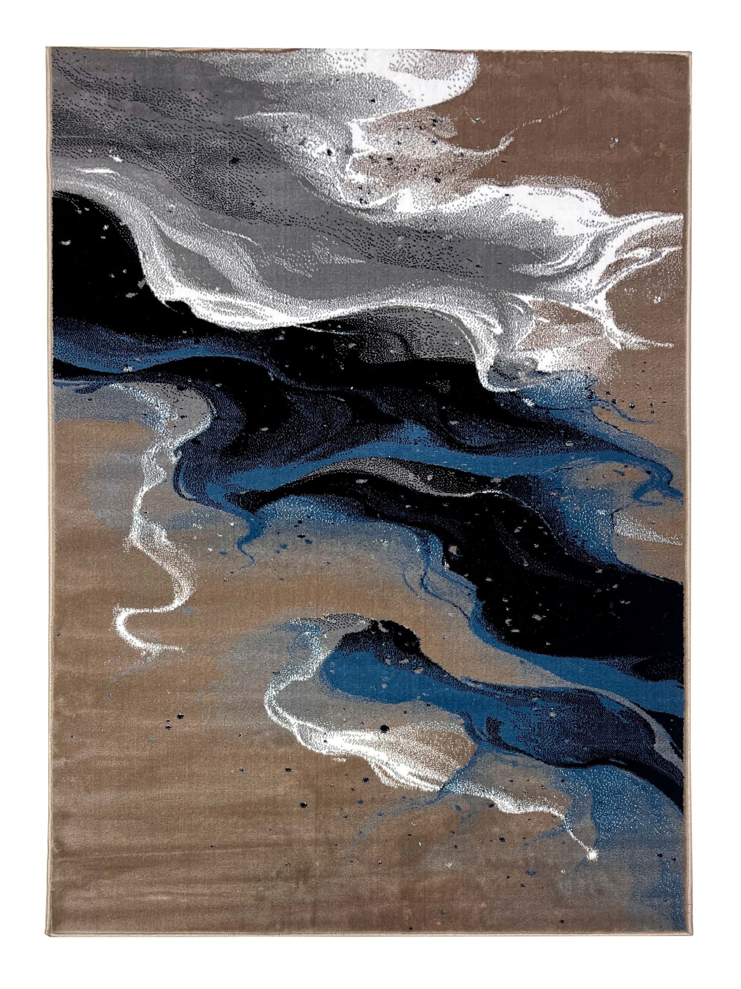 Modern polypropylene Rug,back woven(Article-349-Mink)
Size : 5ft width  x 7.3ft length (150cm x 220cm)