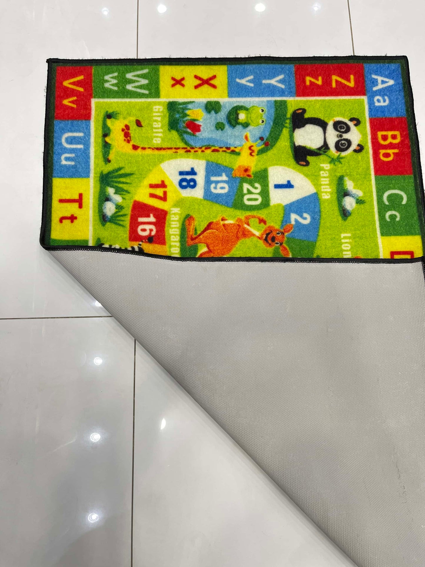 TPR Non Woven Rugs For Kids Room
Article-34-Green