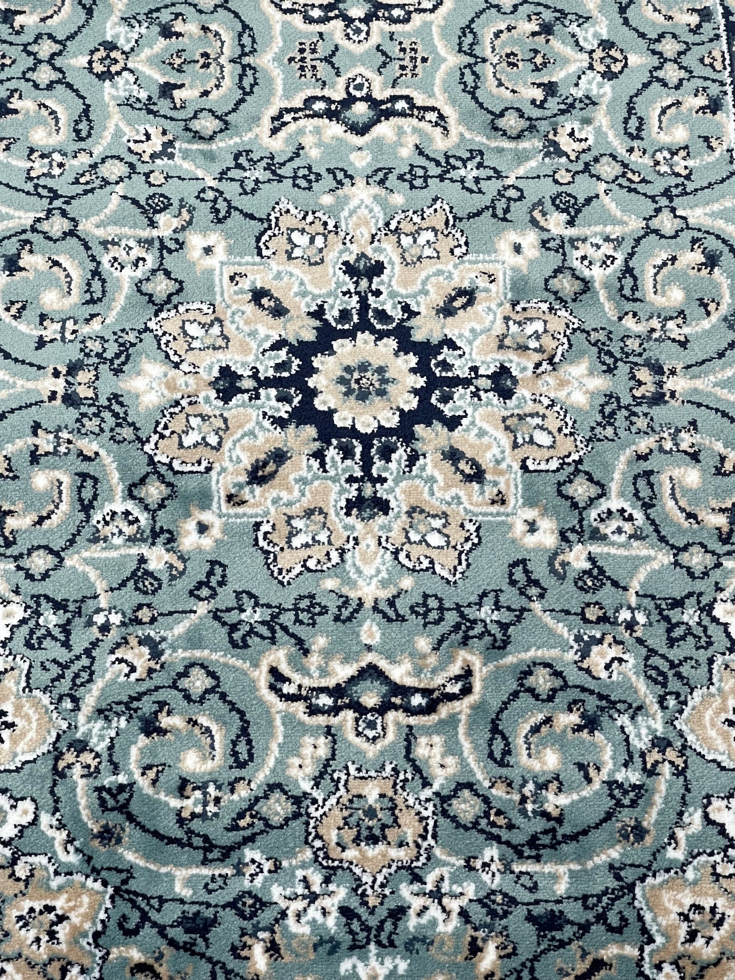 Feroze Persian Polypropylene Woven Rug.  Size : 2.6 ft width x 6.6 ft length  (80 cm x 200cm)