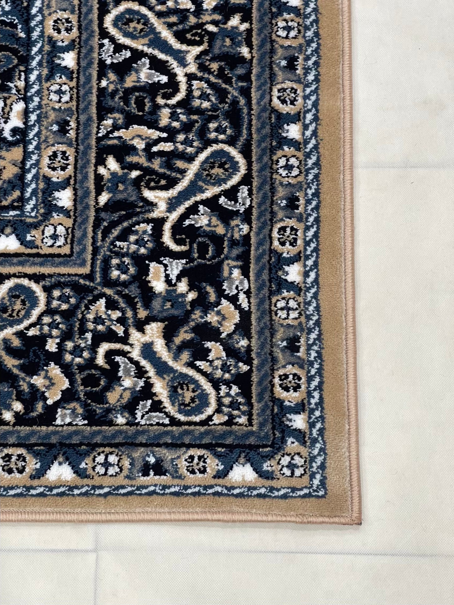 Persian polypropylene Rug,back woven(Article-27-Mink)
Size : 6.6 ft width x 9.6 ft length (200cm x 290cm)