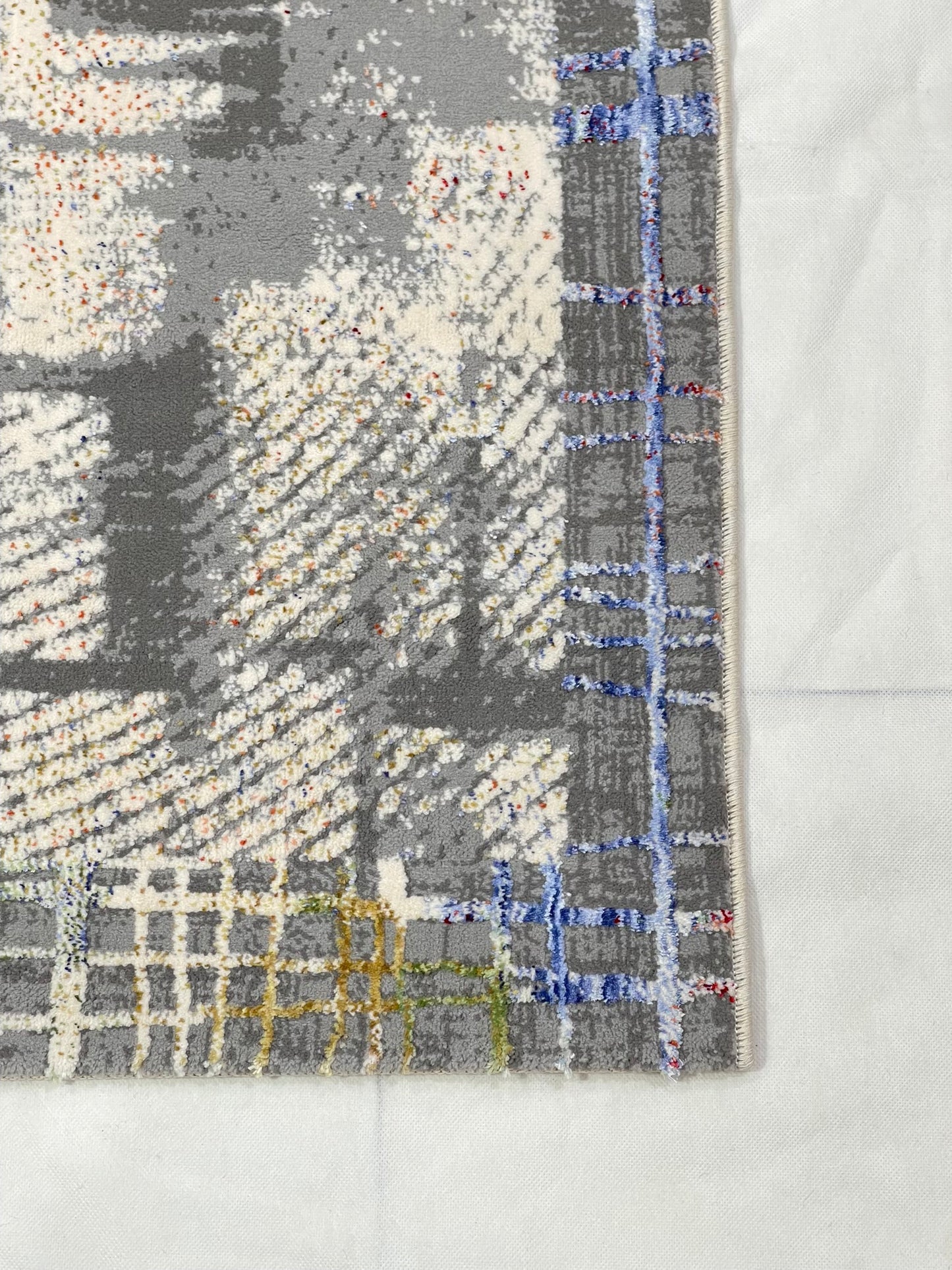 Irani viscose Rug , Woven Back
Article-301-Multi
Size : 3 ft width x 5 ft length (100 cm x 150cm)