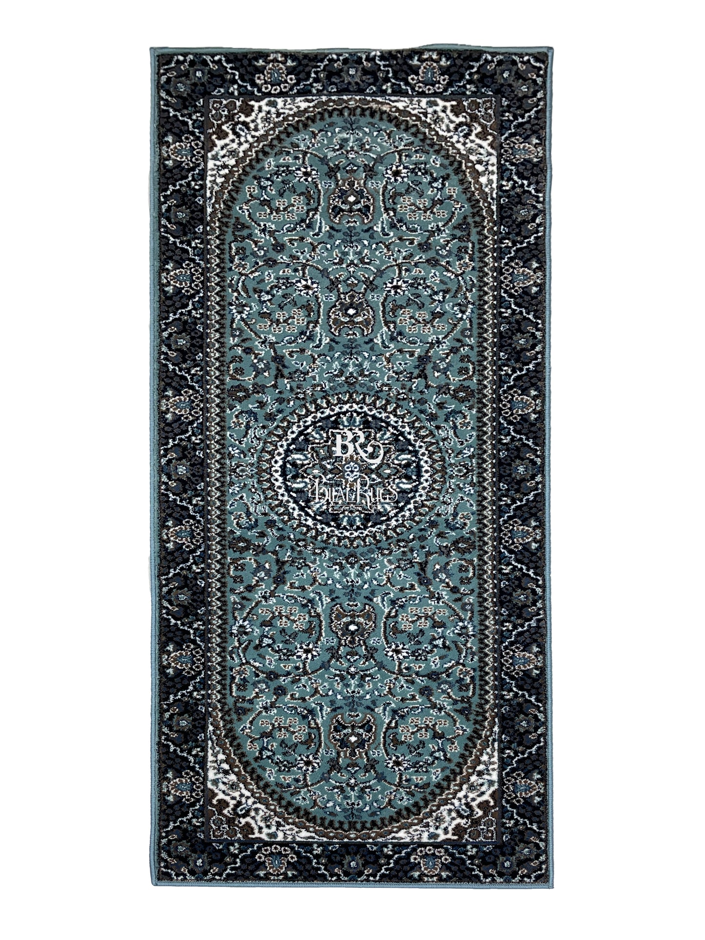 Feroze Persian Polypropylene Woven Rug.
 Size : 2.6 ft width x 6.6 ft length
 (80 cm x 200cm)