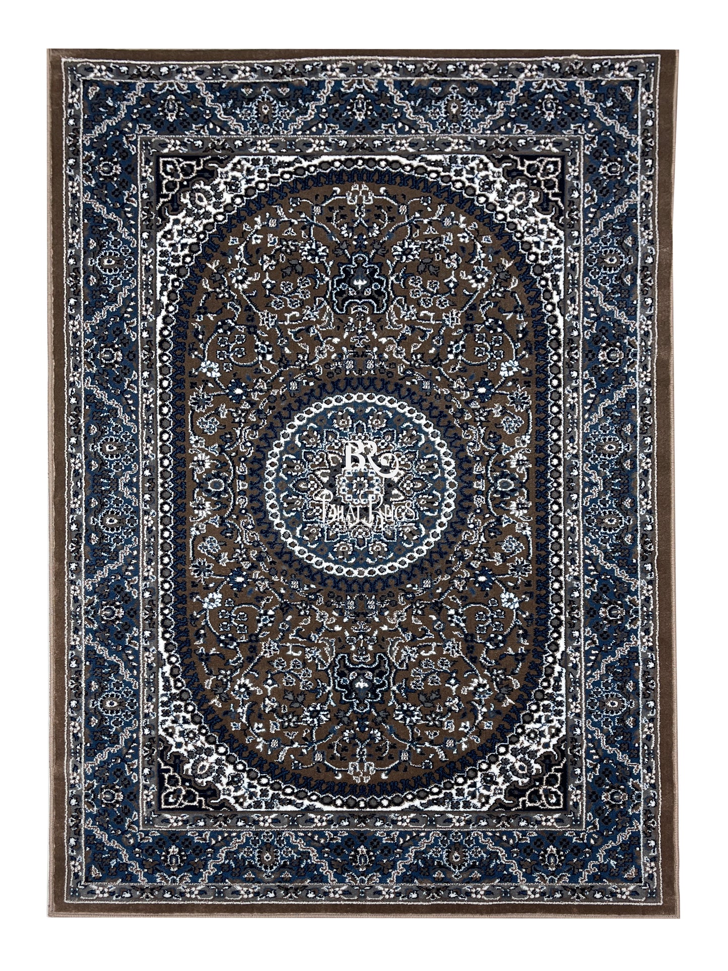 Persian  Polypropylene Rug,back woven(Article-22-Mink)
Size : 5ft width  x 7.3ft length (150cm x 220cm)