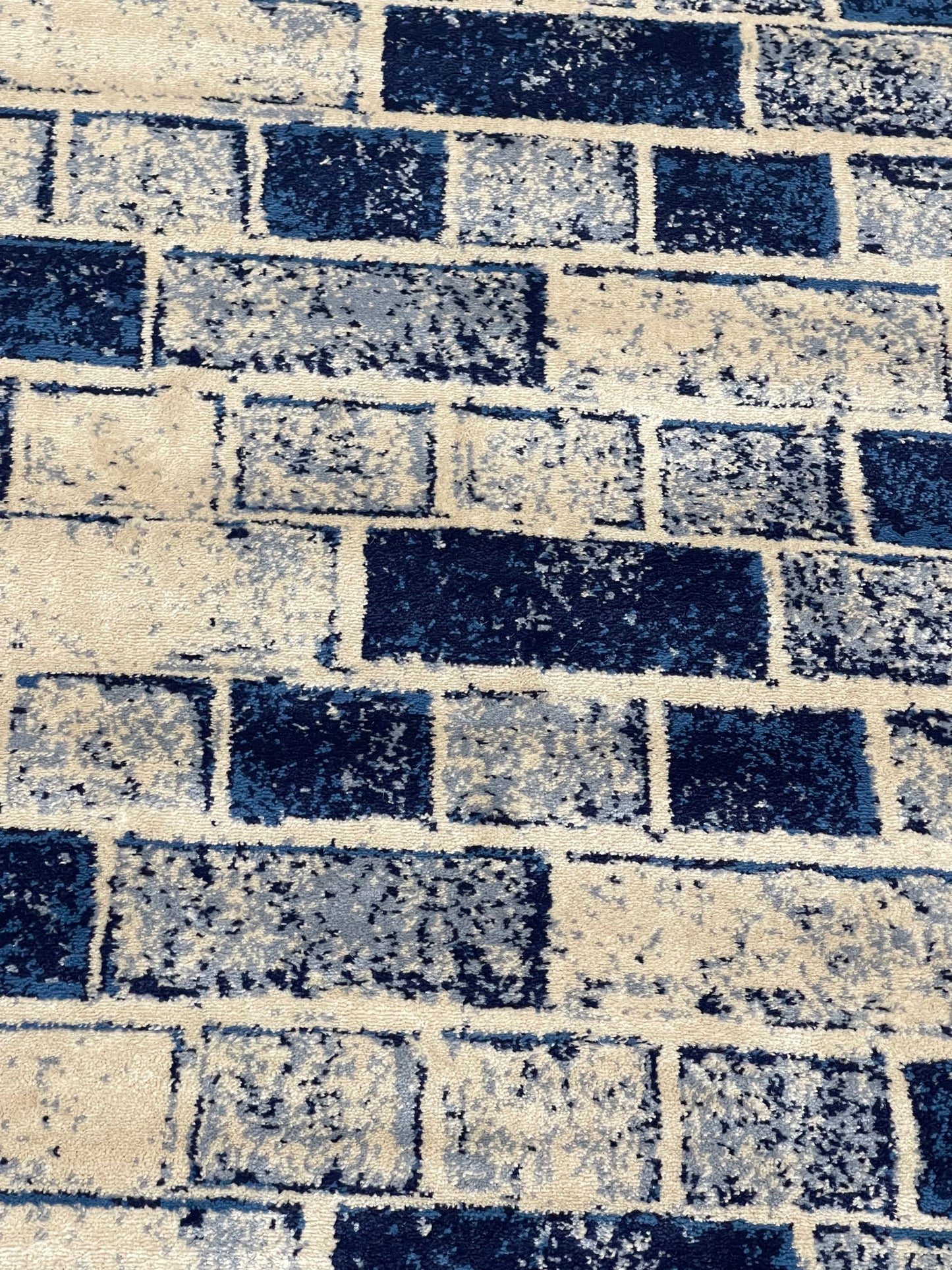 Modern Polypropylene Rug,back woven(Article-1443-Mink) Size : 4 ft width x 5.6 ft length (120 cm x 170 cm)