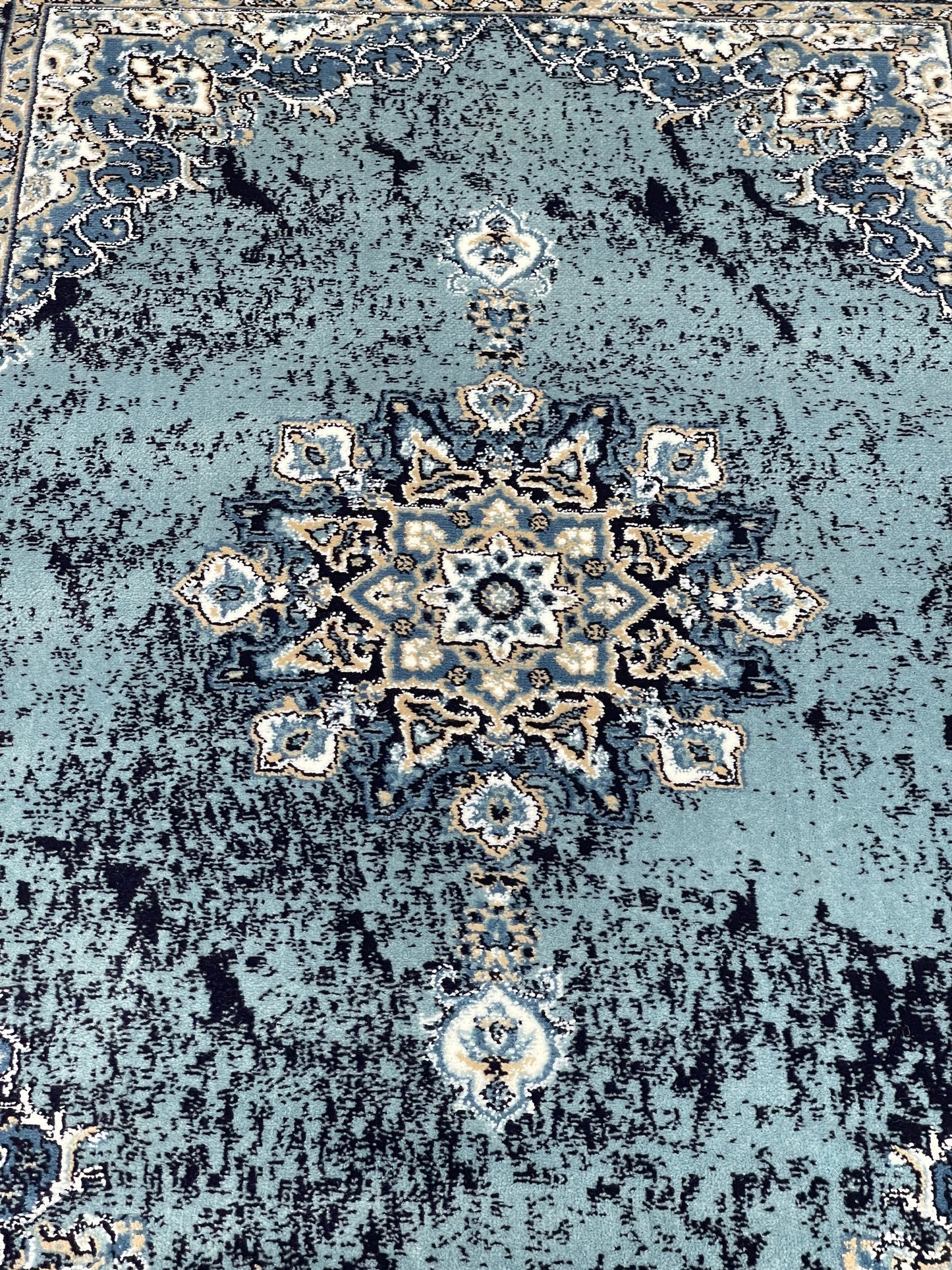 Persian polypropylene Rug,back woven(Article-81-Feroze)